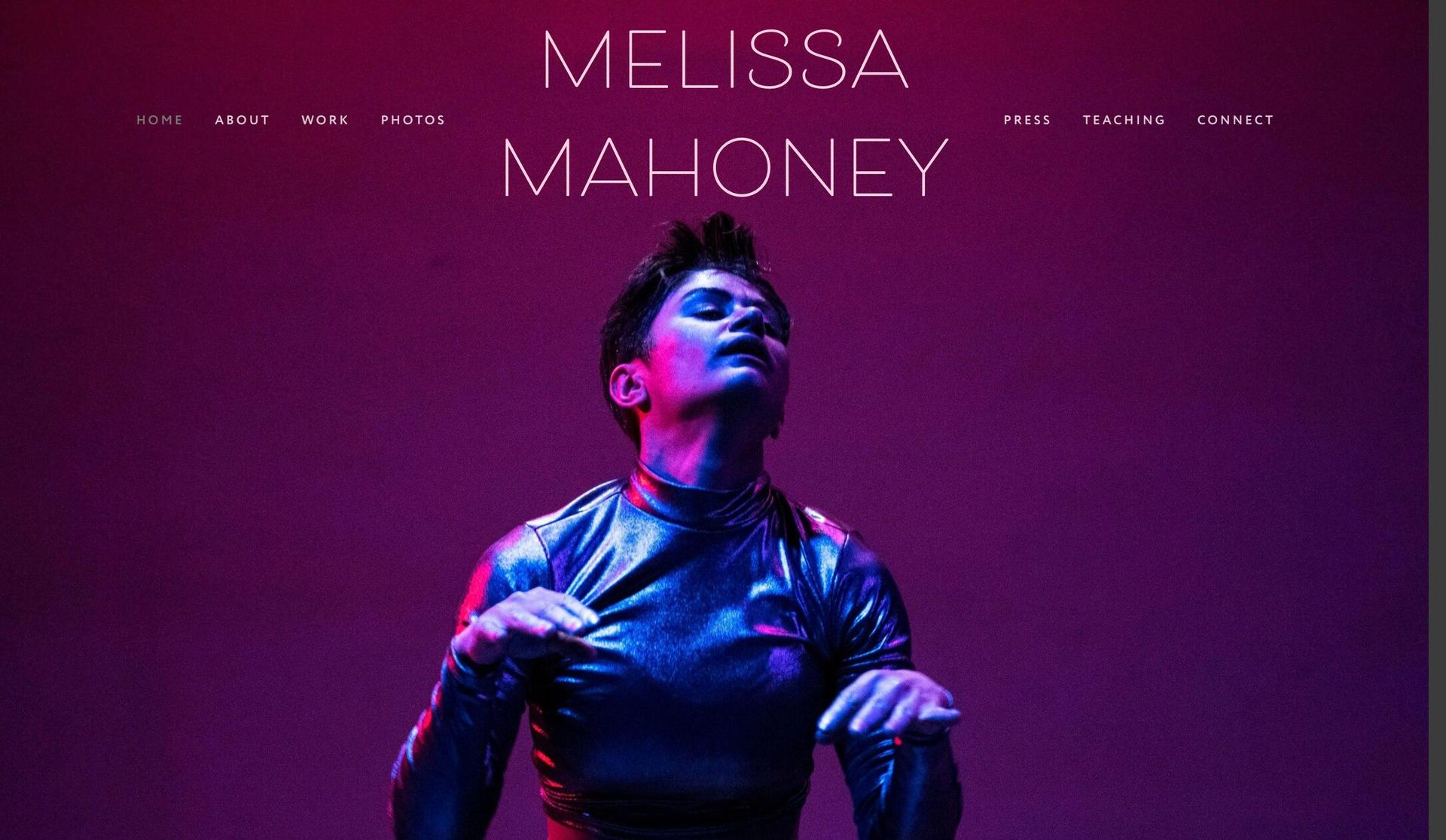 Melissa Mahoney-purple websites