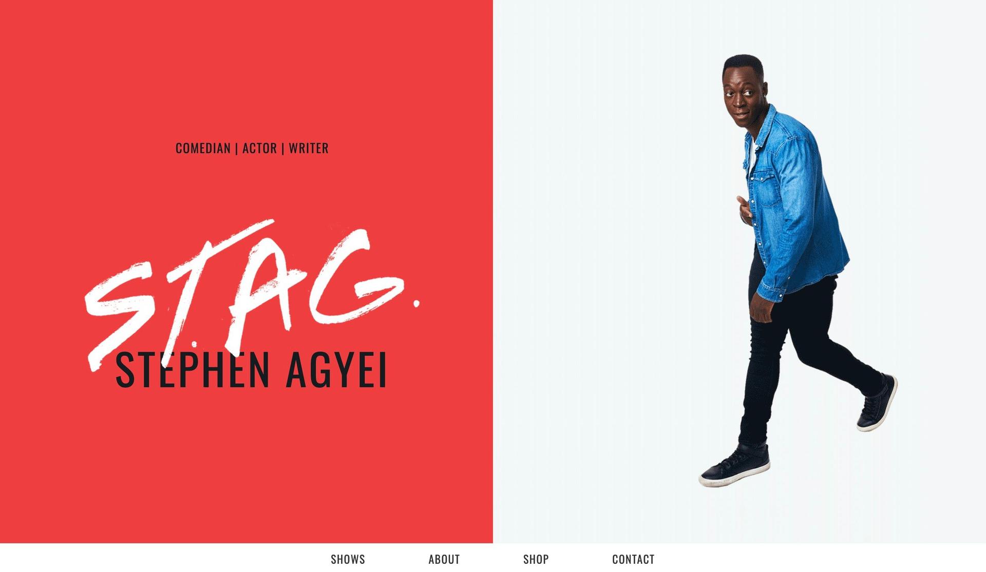 Stephen Agyei-actor websites