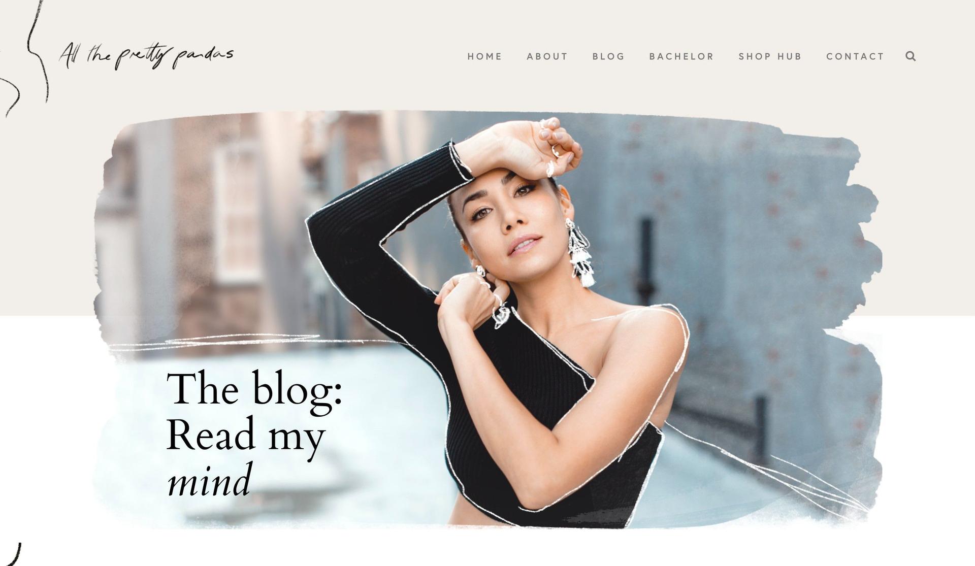 All the Pretty Pandas-squarespace blog examples