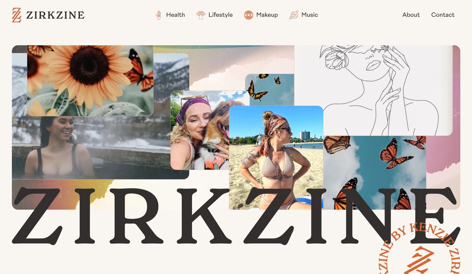 Zirk Zine-blog examples