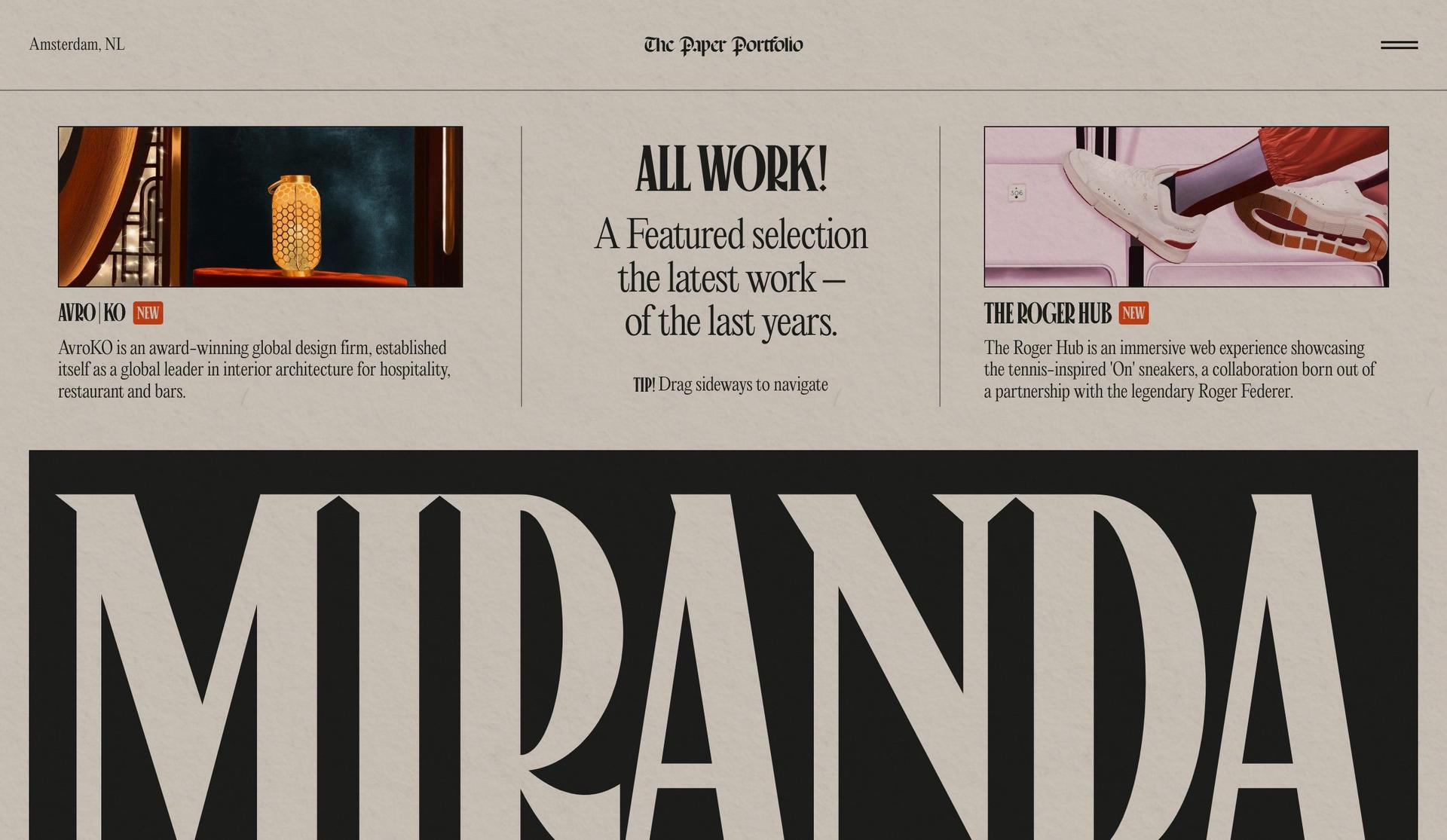 Niccolo Miranda-best website design
