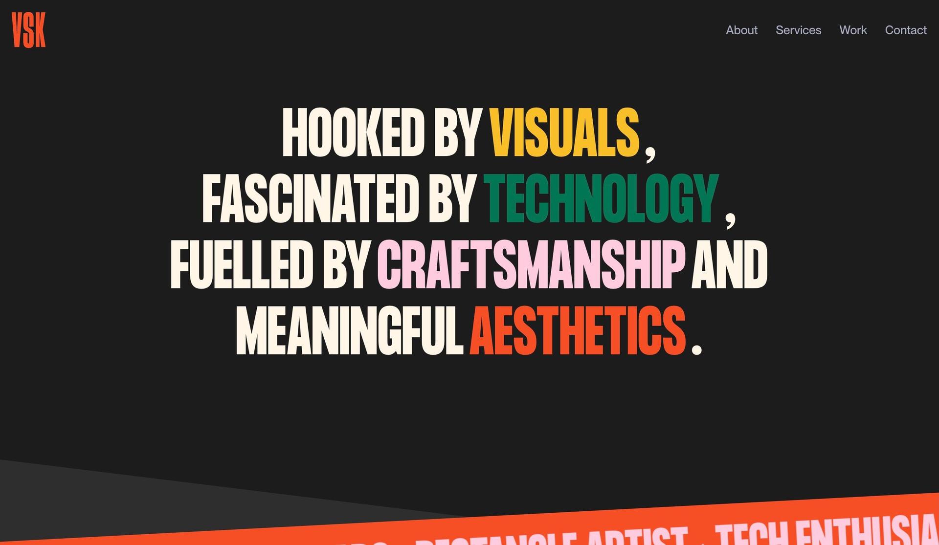 VSK Design-framer website examples
