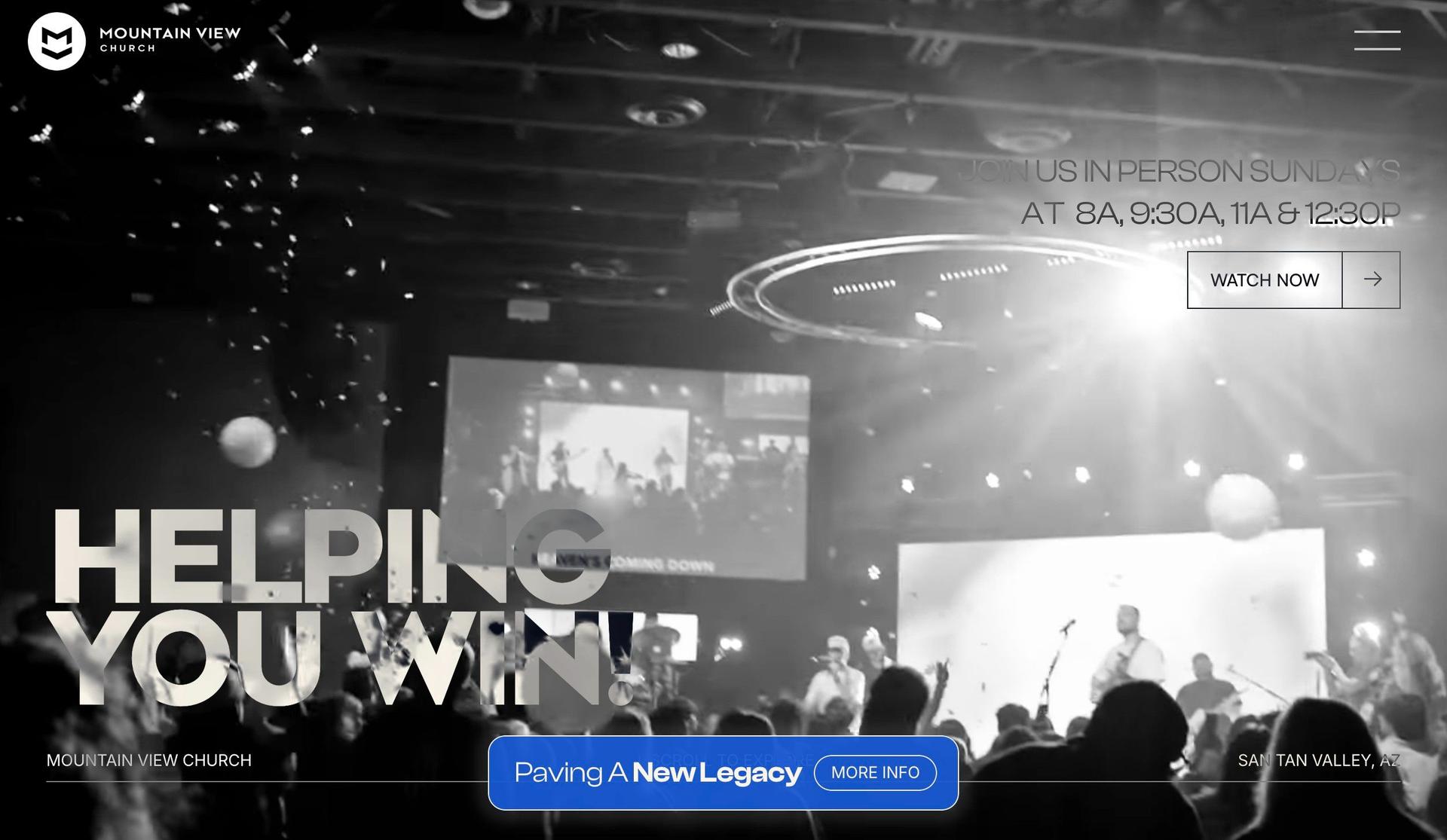 MV Church-framer website examples