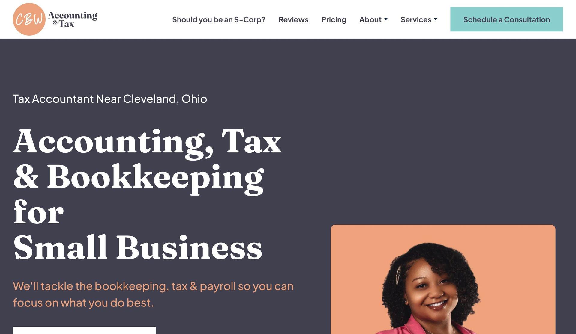 CBW Accountant-accountant website examples