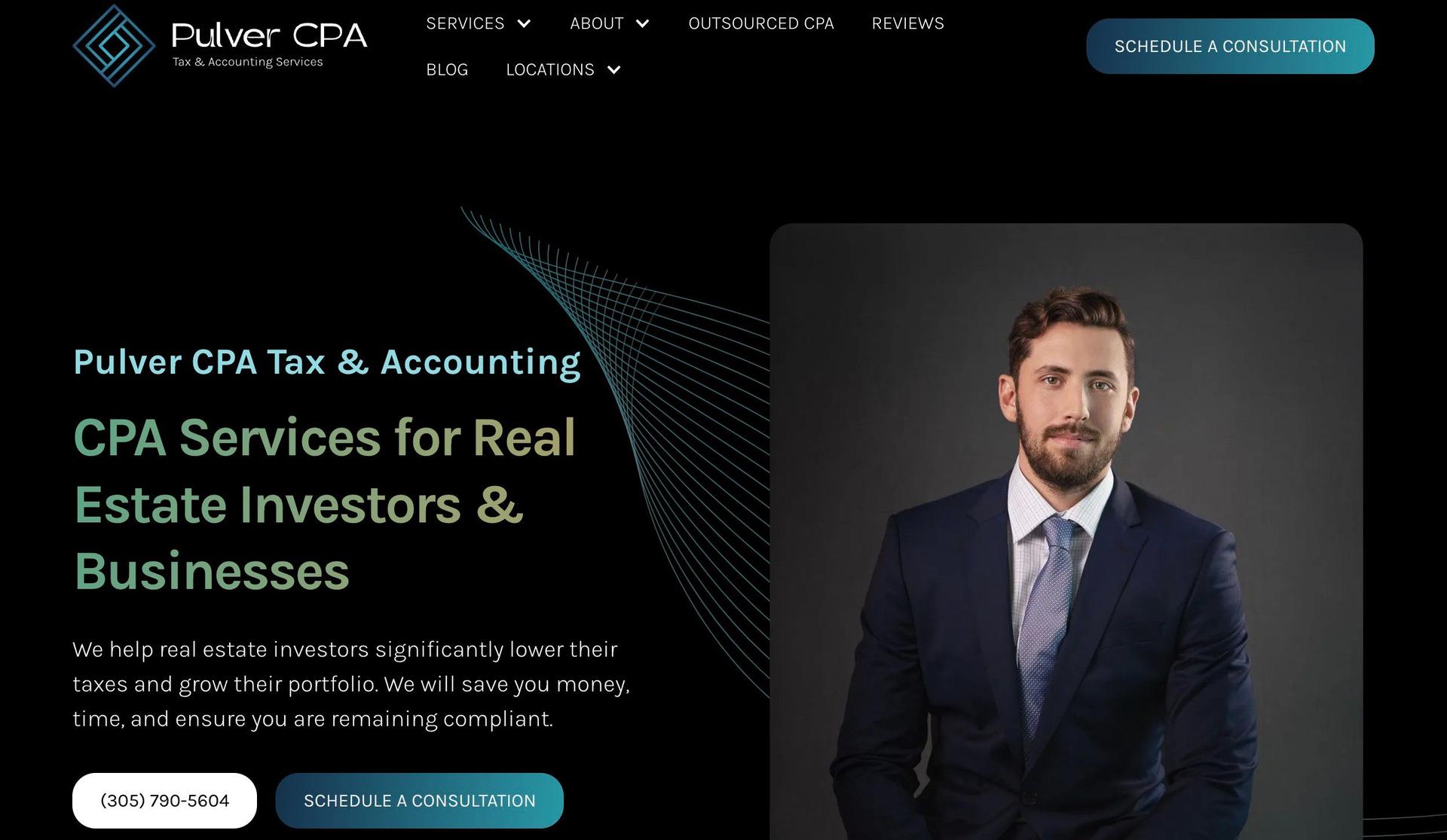 Pulver CPA-accountant website examples