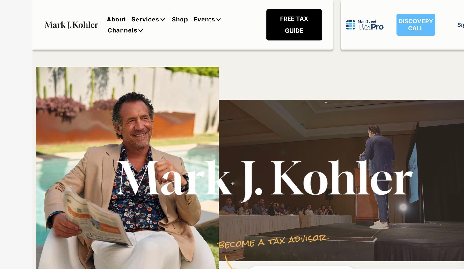 Mark J. Kohler-accountant website examples