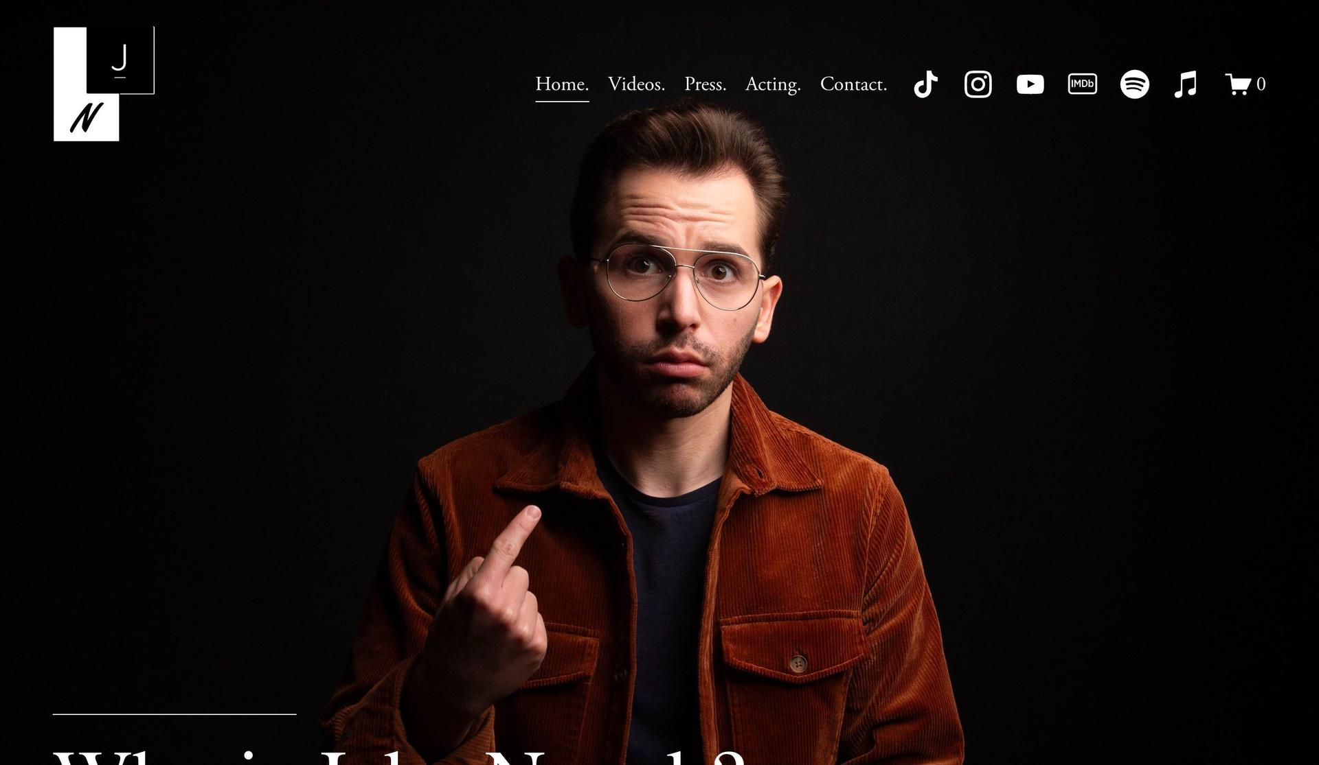Jake Novak-actor websites