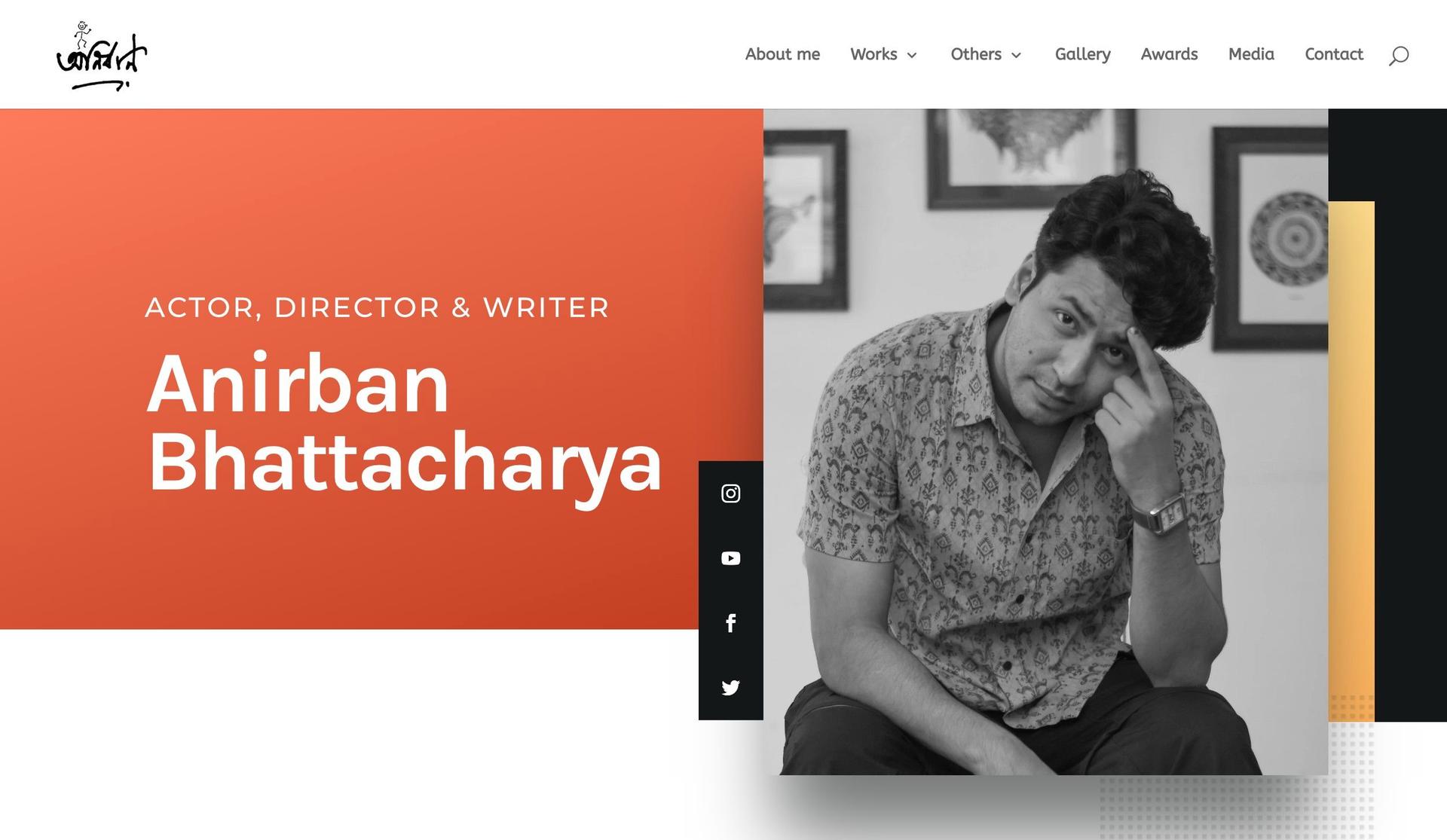 Anirban-actor websites