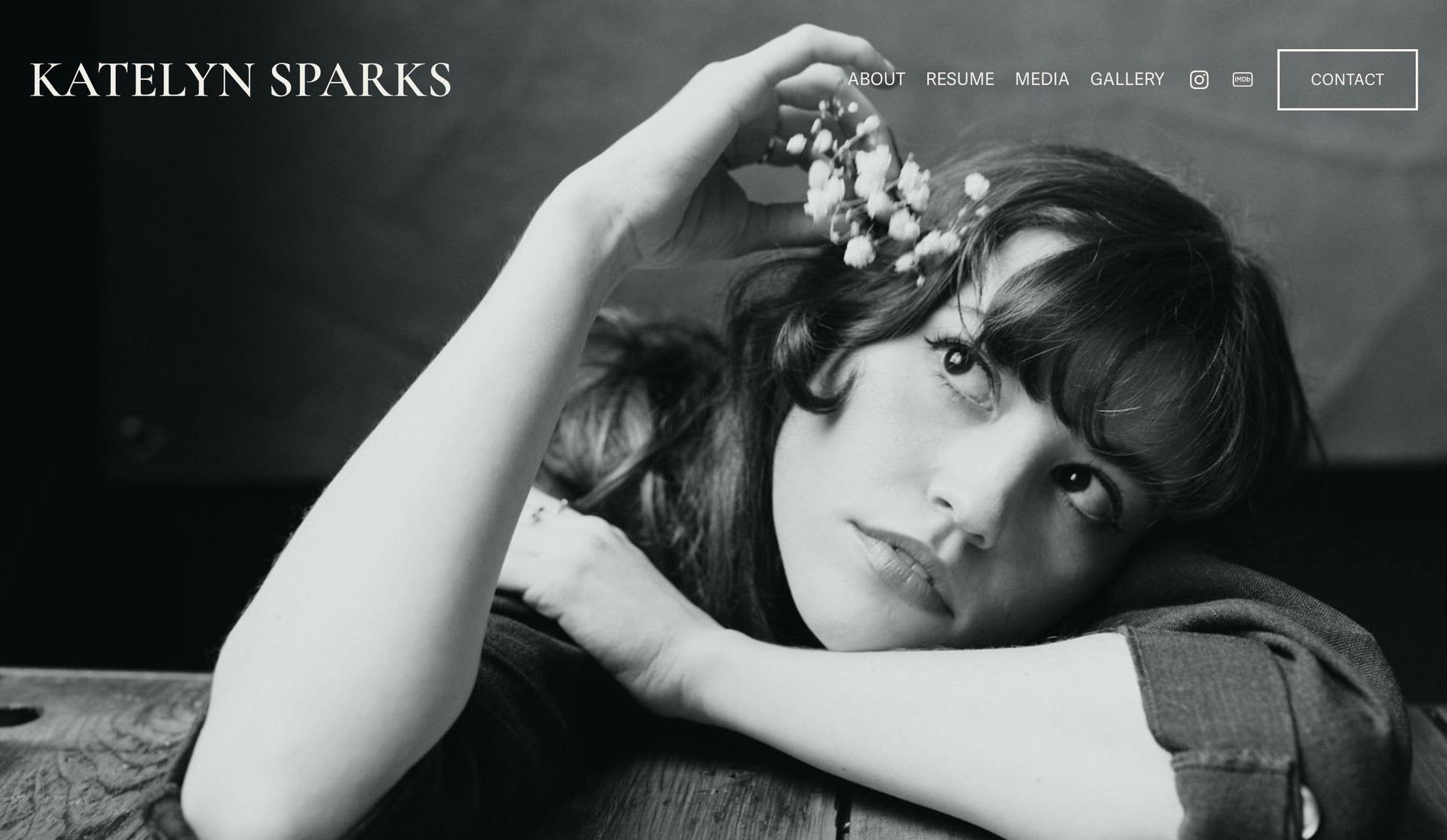 Katelyn Sparks-actor websites