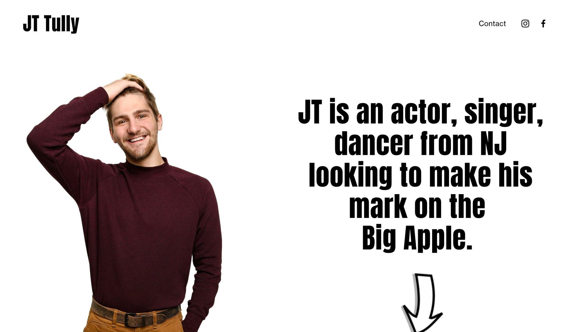 JT Tully-actor websites