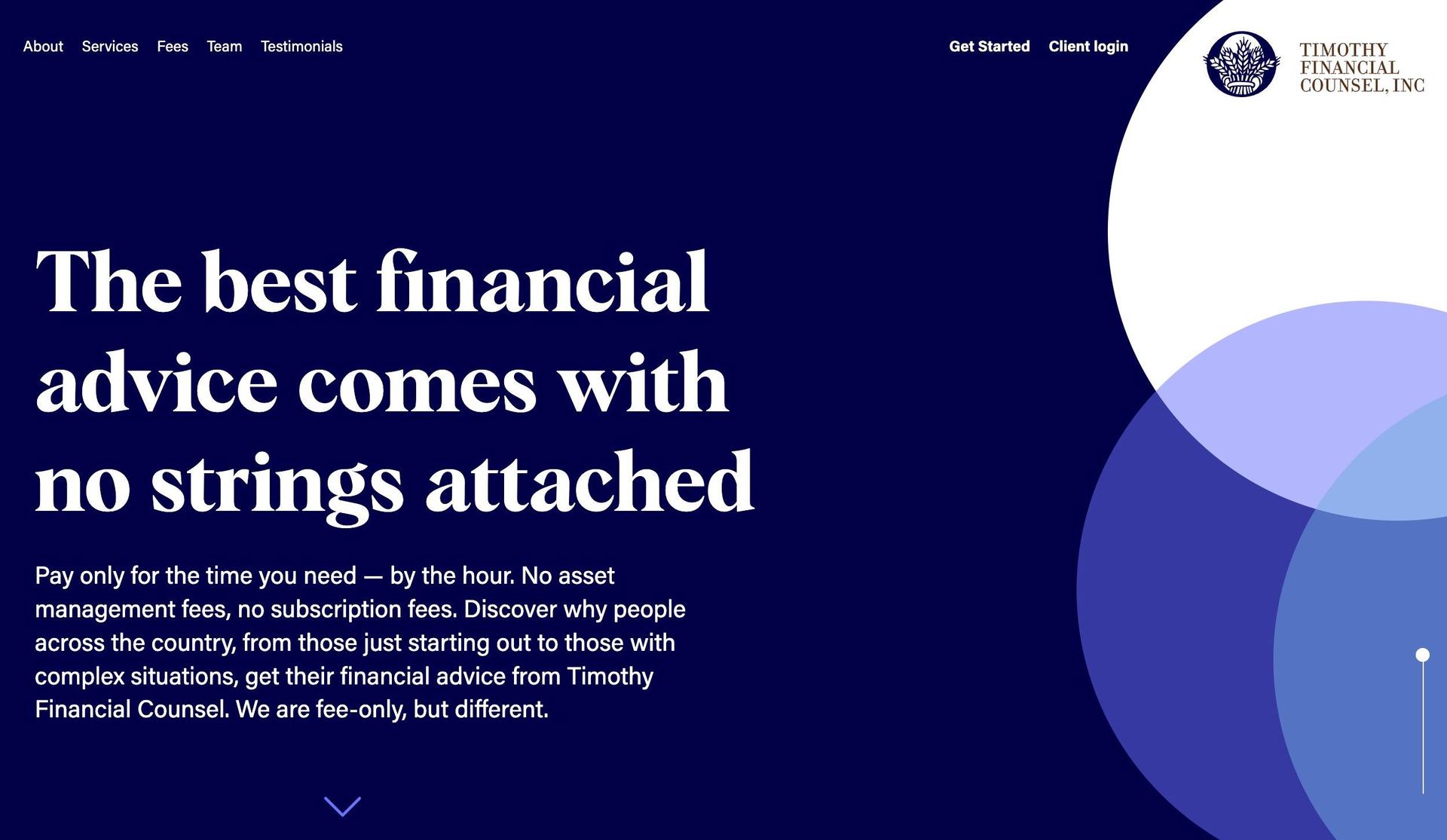 Timothy Financial-financial advisor websites