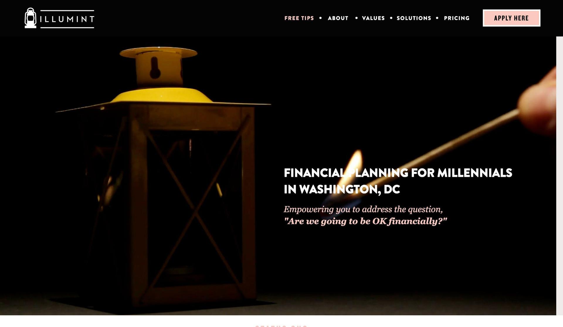 Illumint Financial Coaching-financial advisor websites