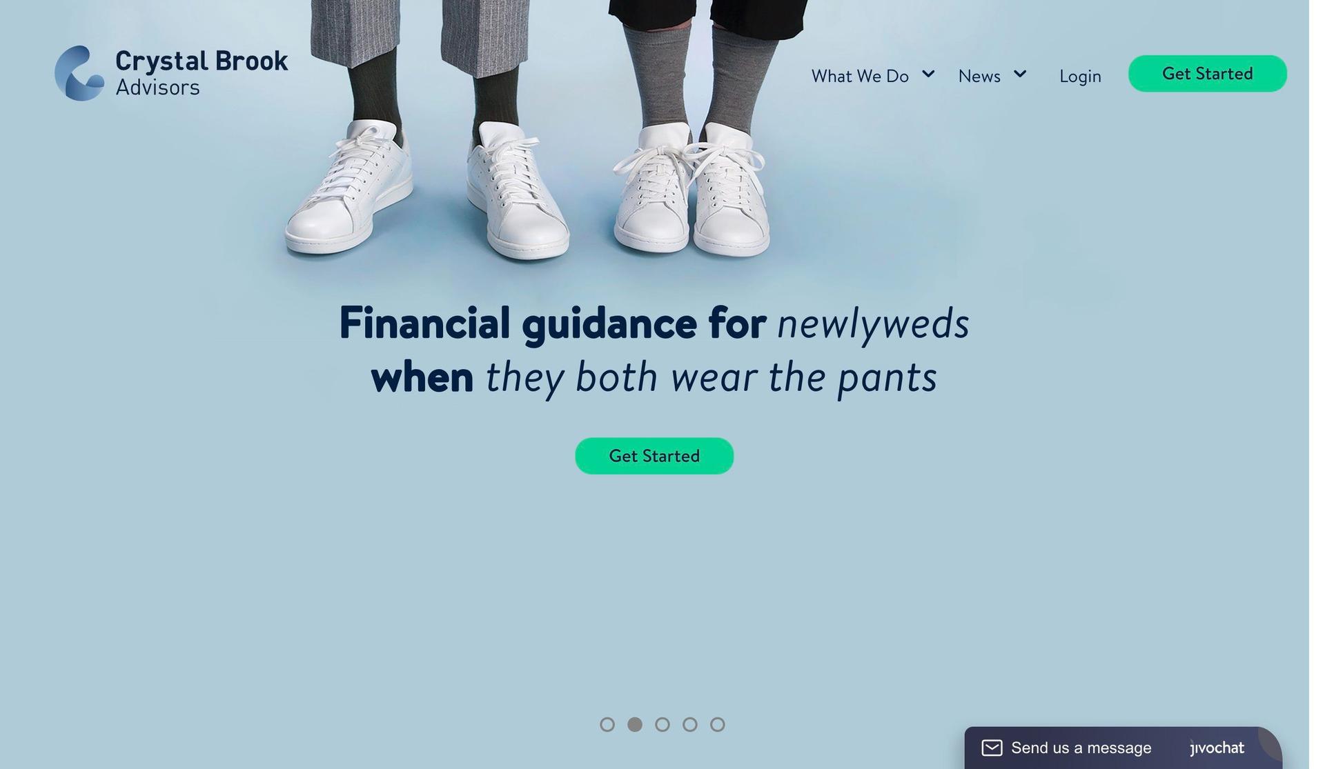 Crystal Brook Advisors-financial advisor websites