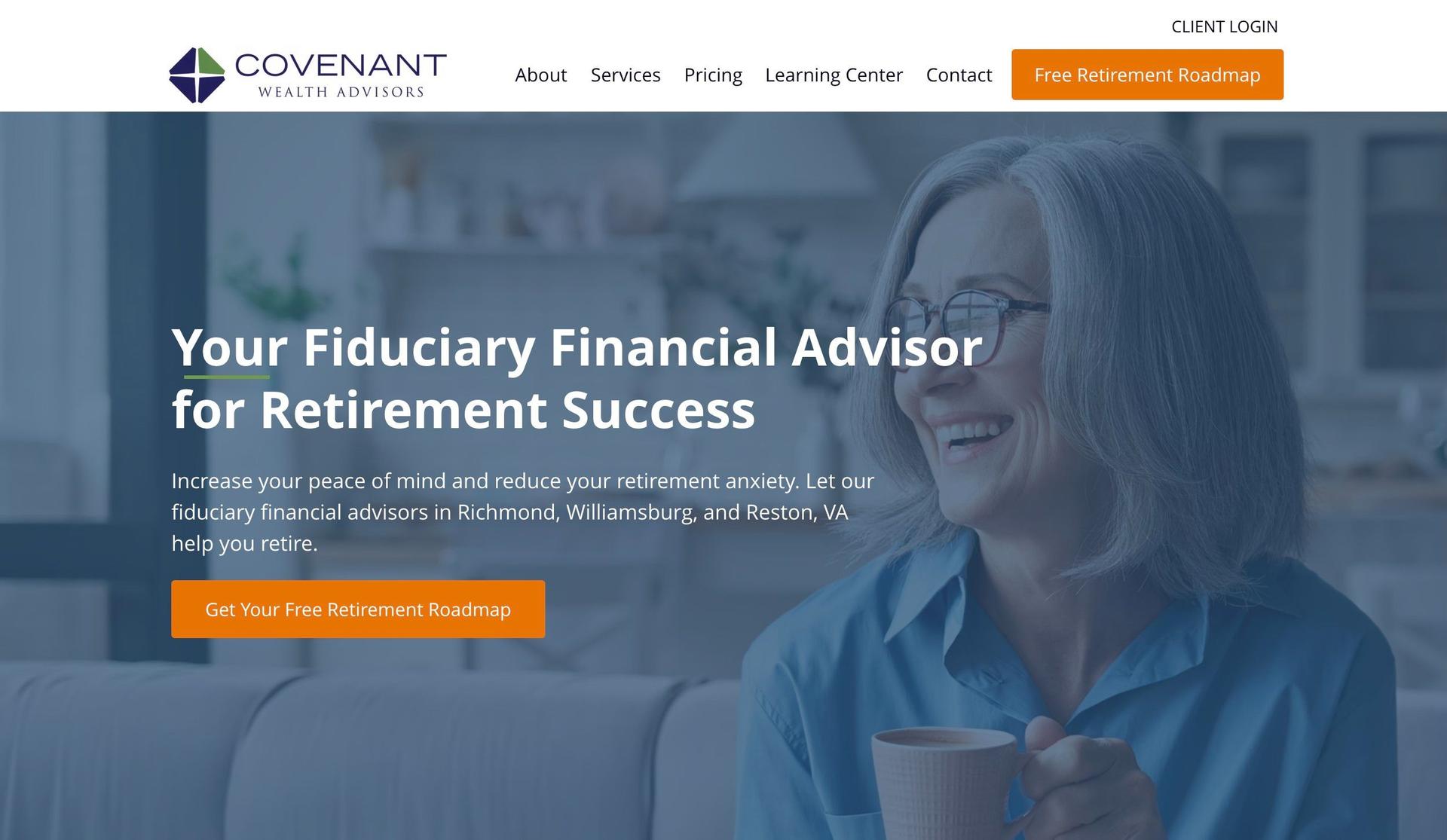 Covenant Wealth Advisors-financial advisor websites