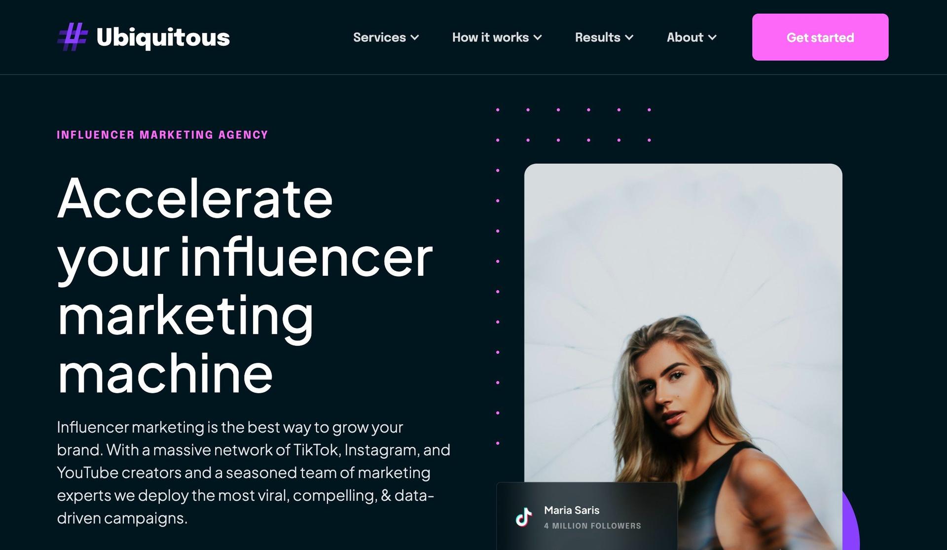 Ubiquitous Influence-digital marketing agencies