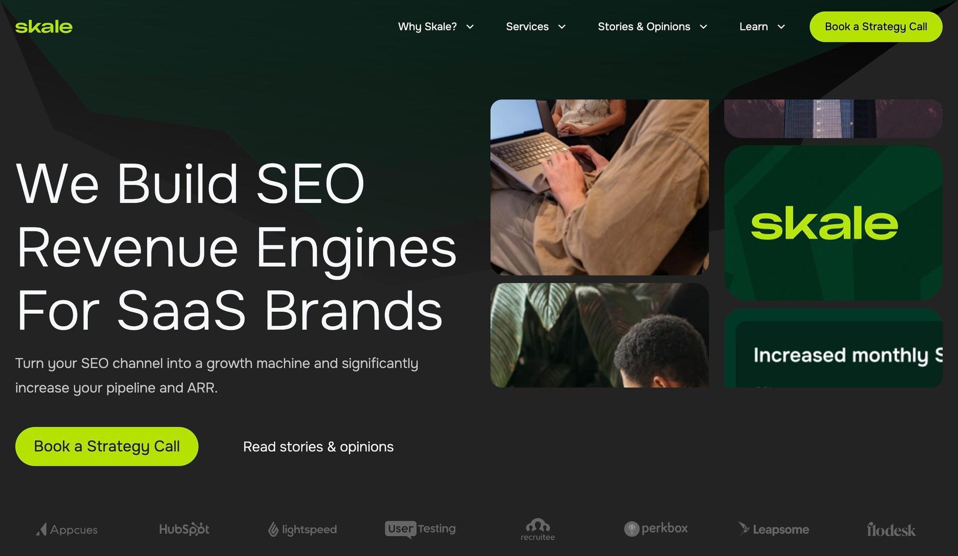 Skale-marketing agency websites