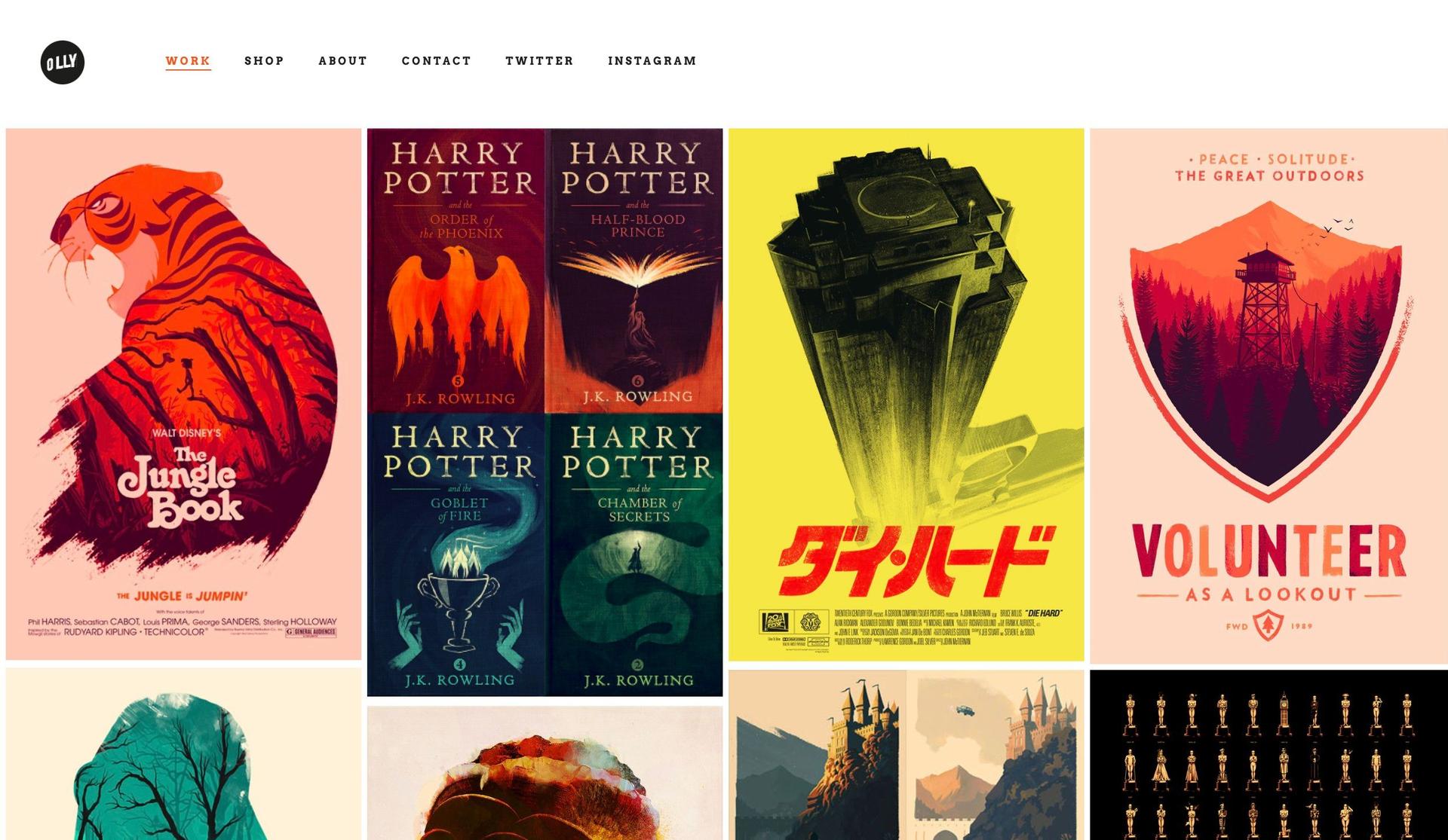 Olly Moss-art director portfolios