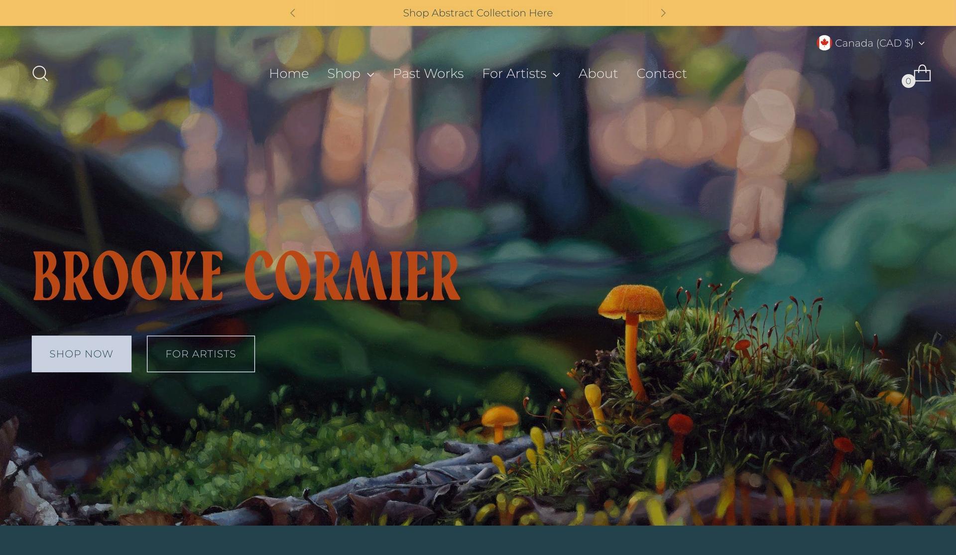 Brooke Cormier-artist websites