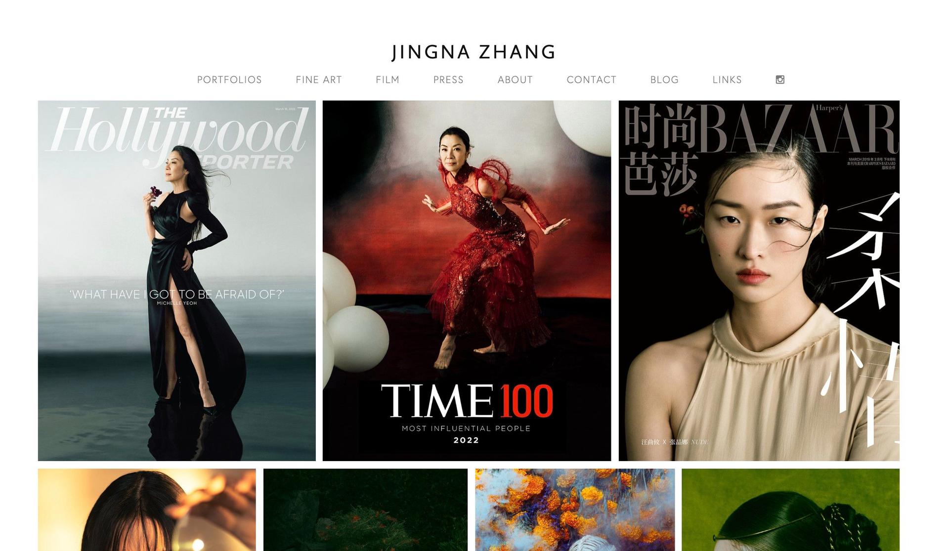 Zhang Jingna-artist websites