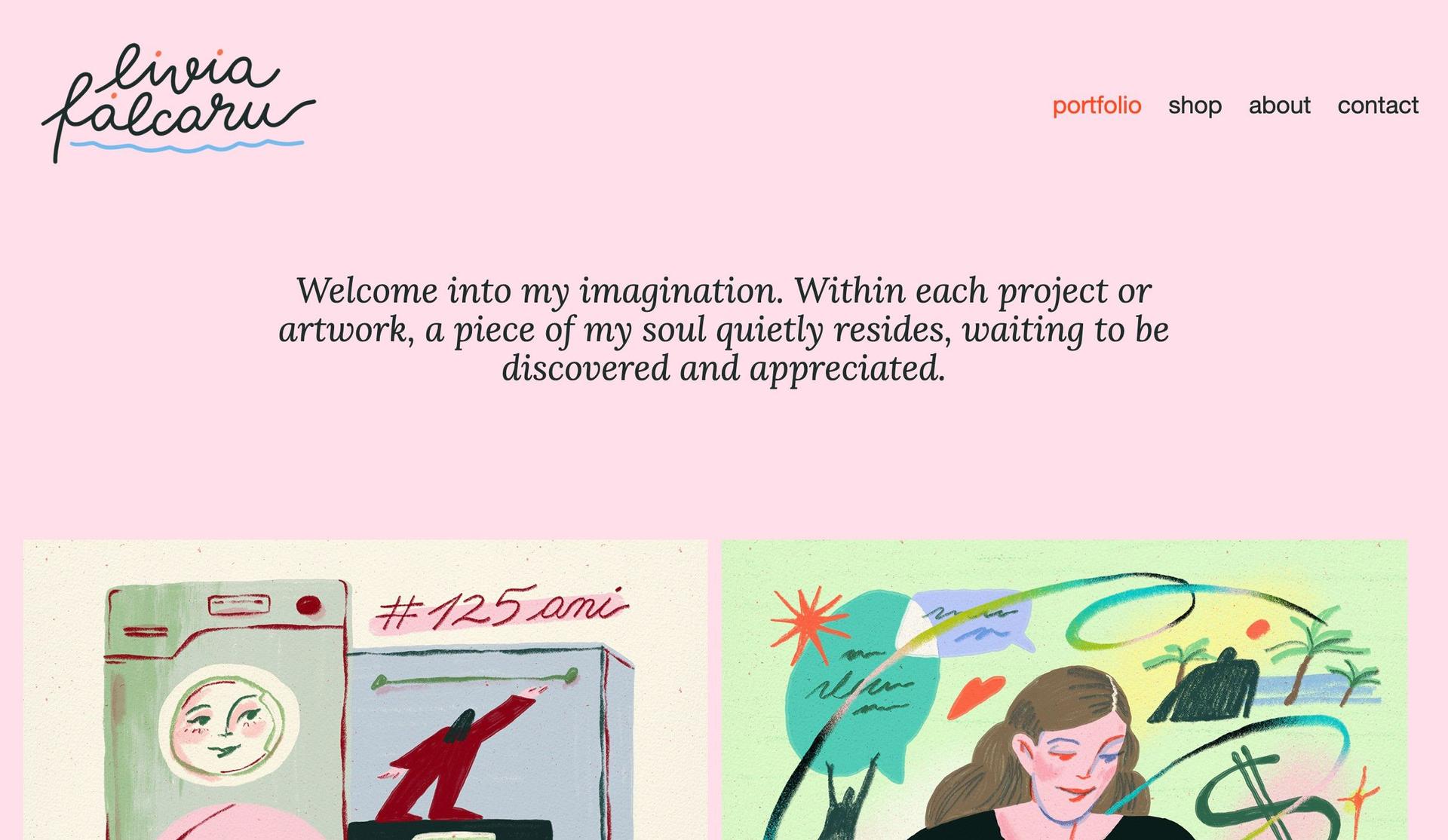 Livia Falcaru-artist websites