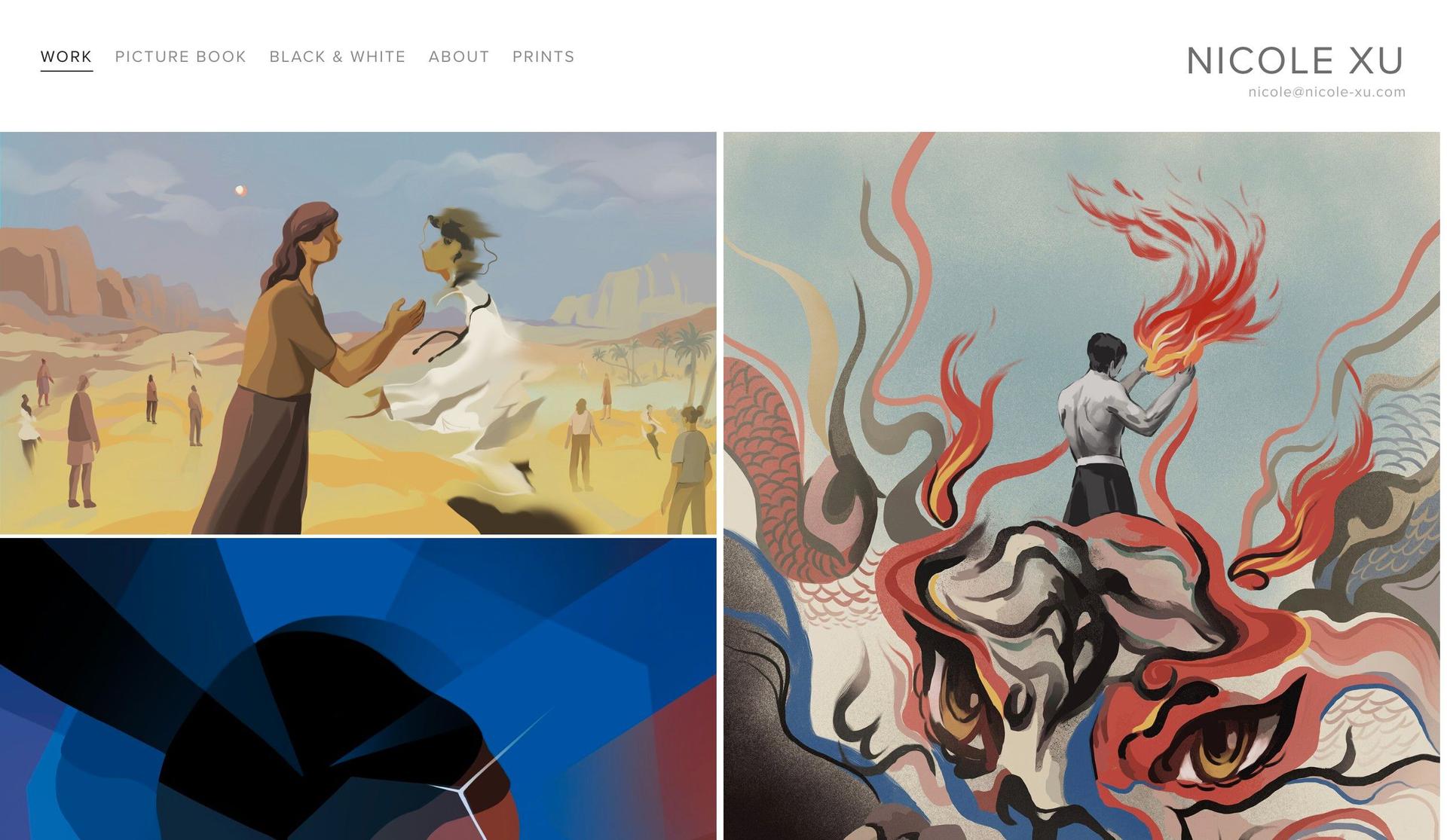Nicole Xu-artist websites