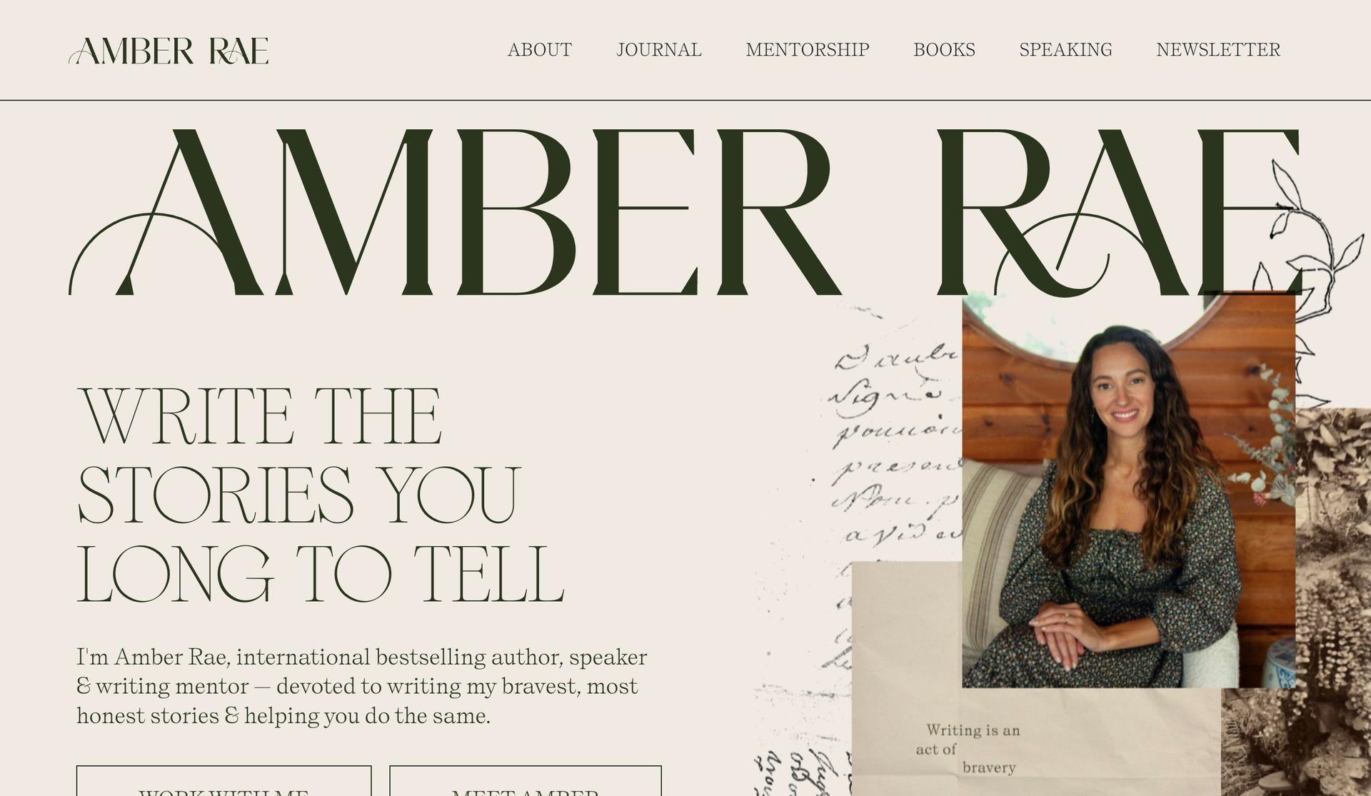 Amber Rae-author websites