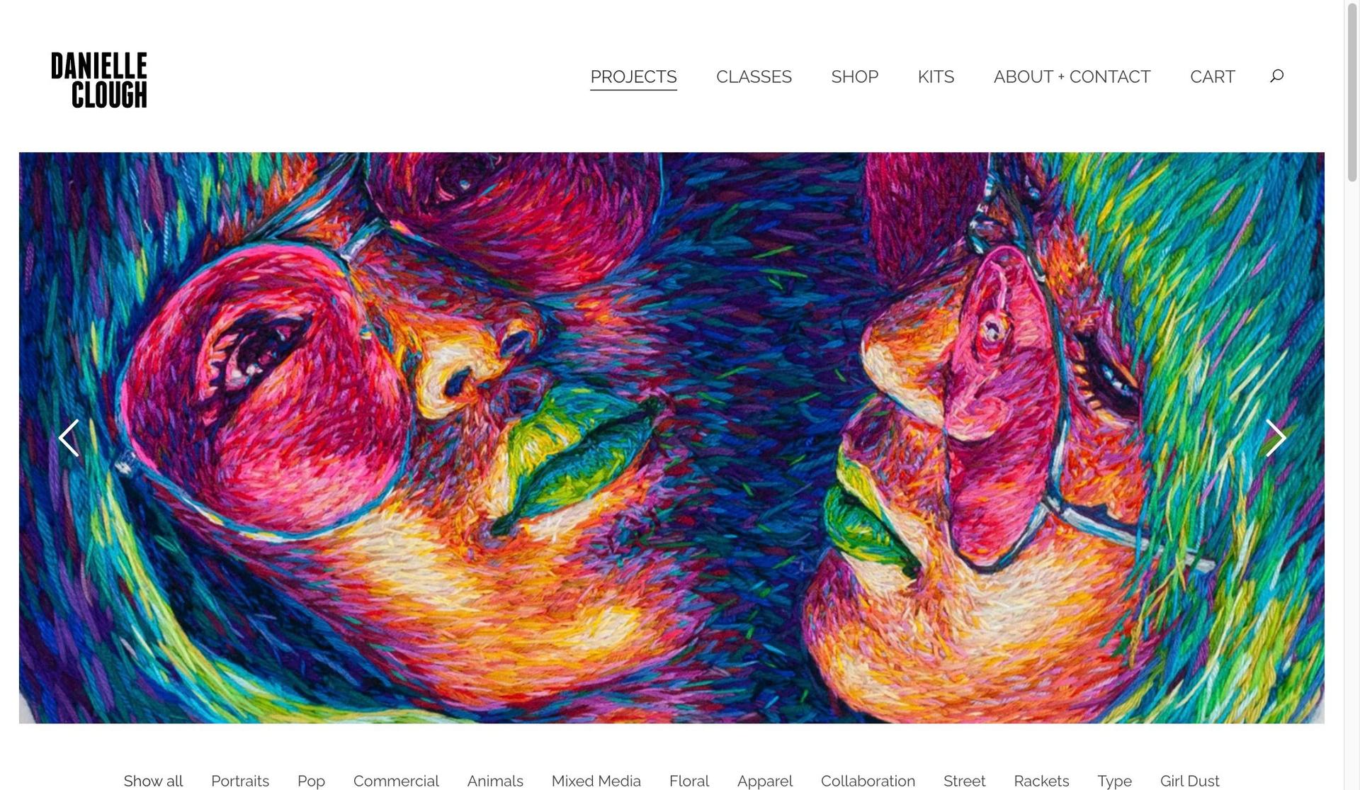 Danielle Clough-art portfolios