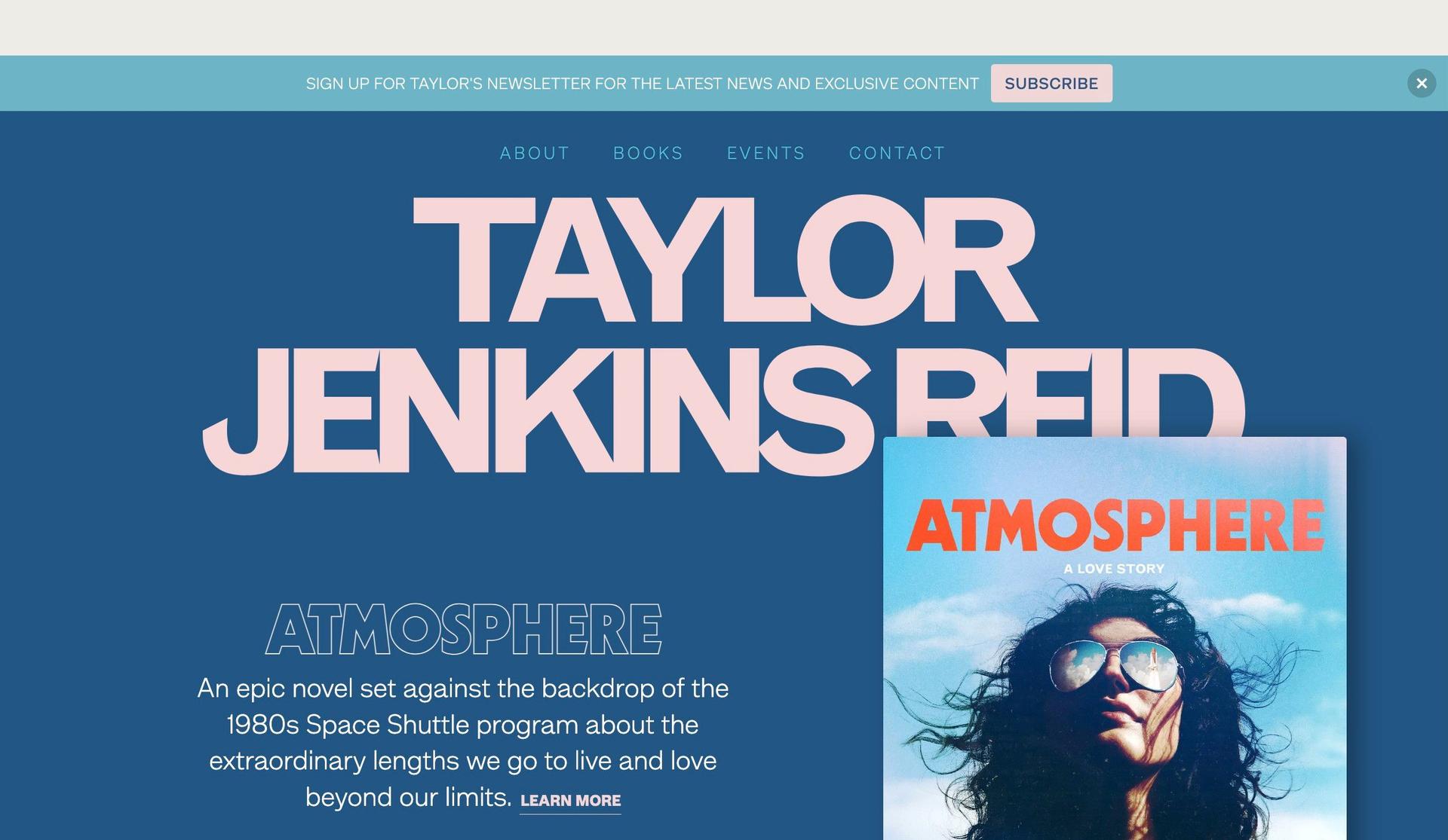 Taylor Jenkins Reid-author websites