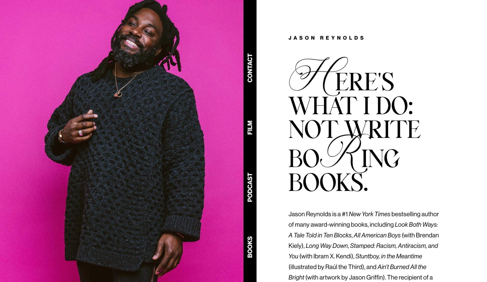 Jason Writes Books-author websites
