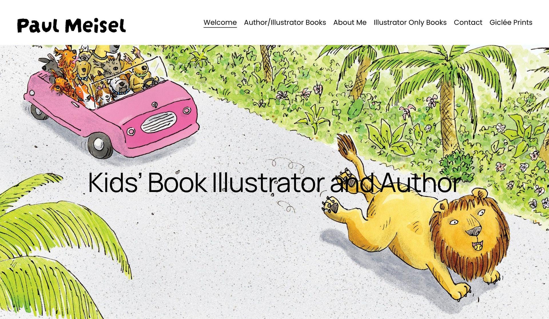 Paul Meisel-author websites
