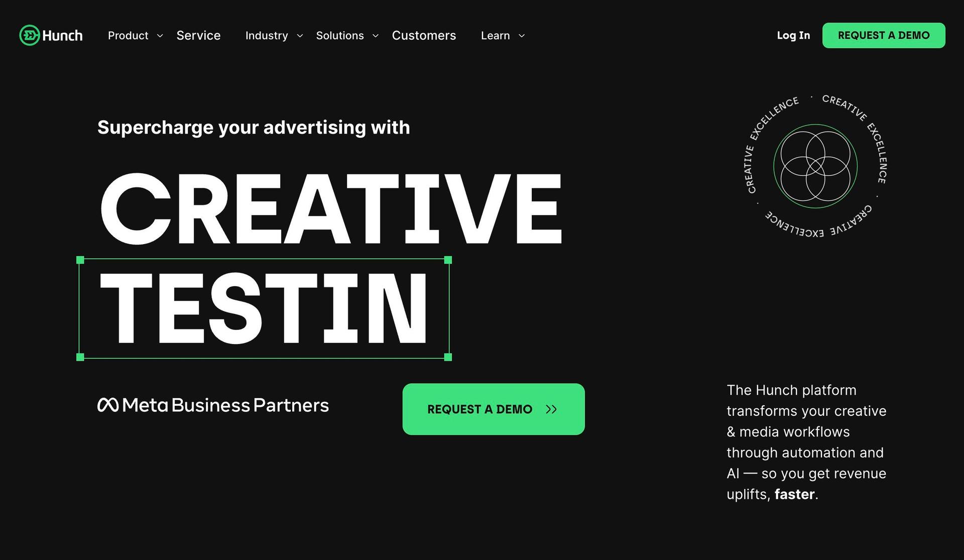 Hunch Ads-b2b websites
