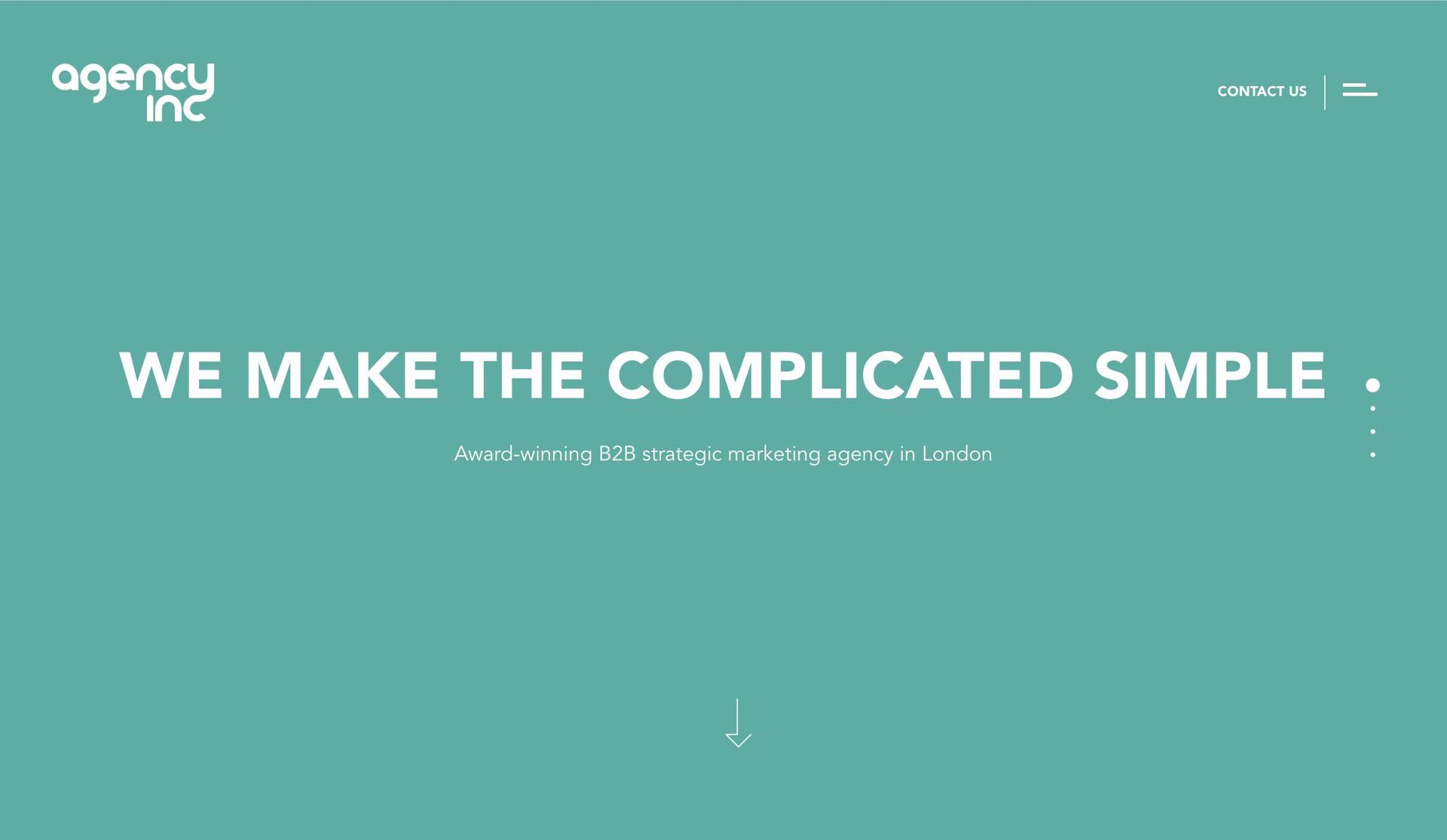 Agency Inc-b2b websites