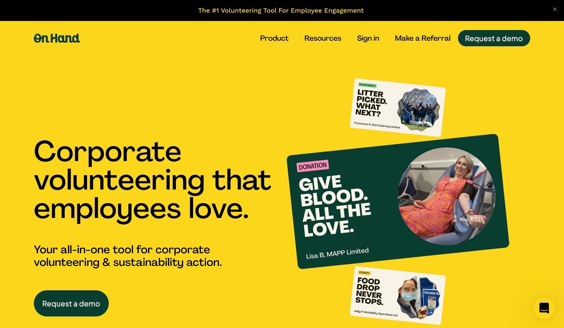 Beonhand-saas website examples