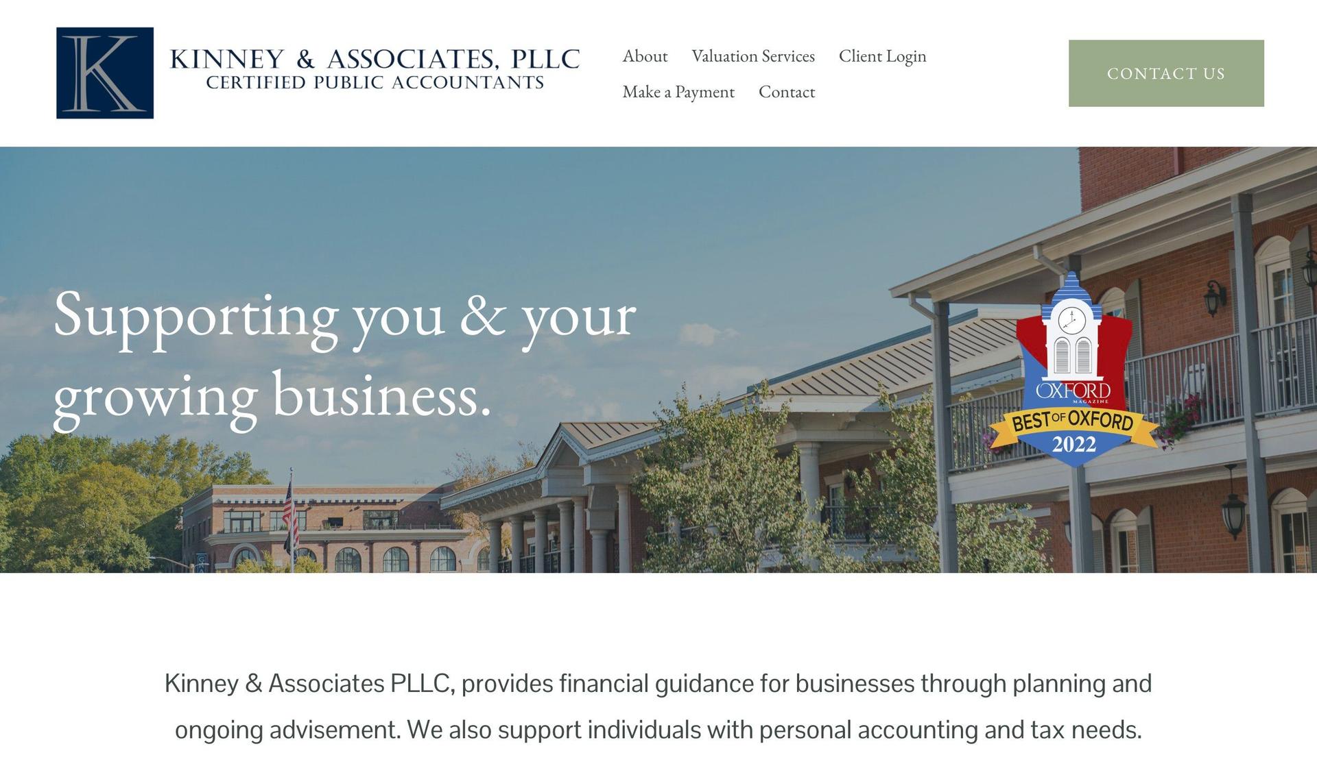 Kinney PLLC-b2b websites