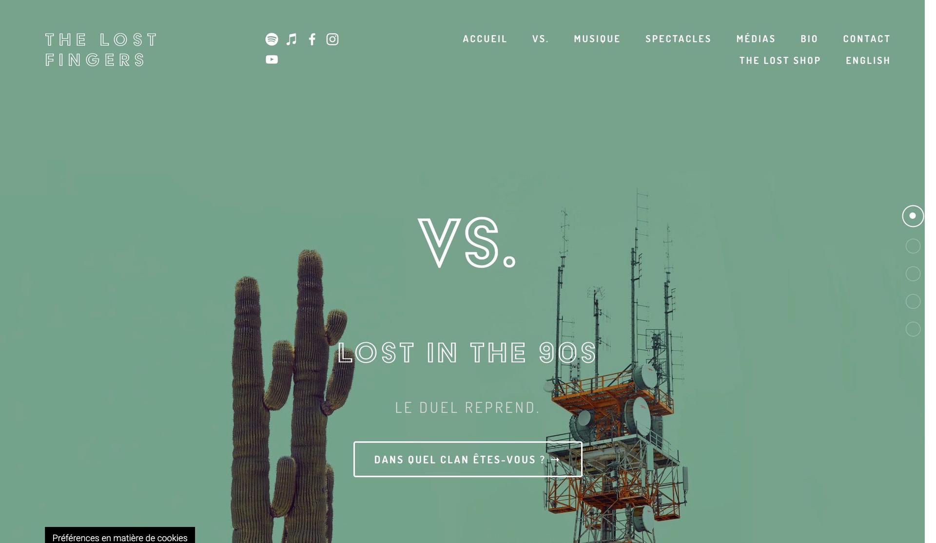 The Lost Fingers-musician websites