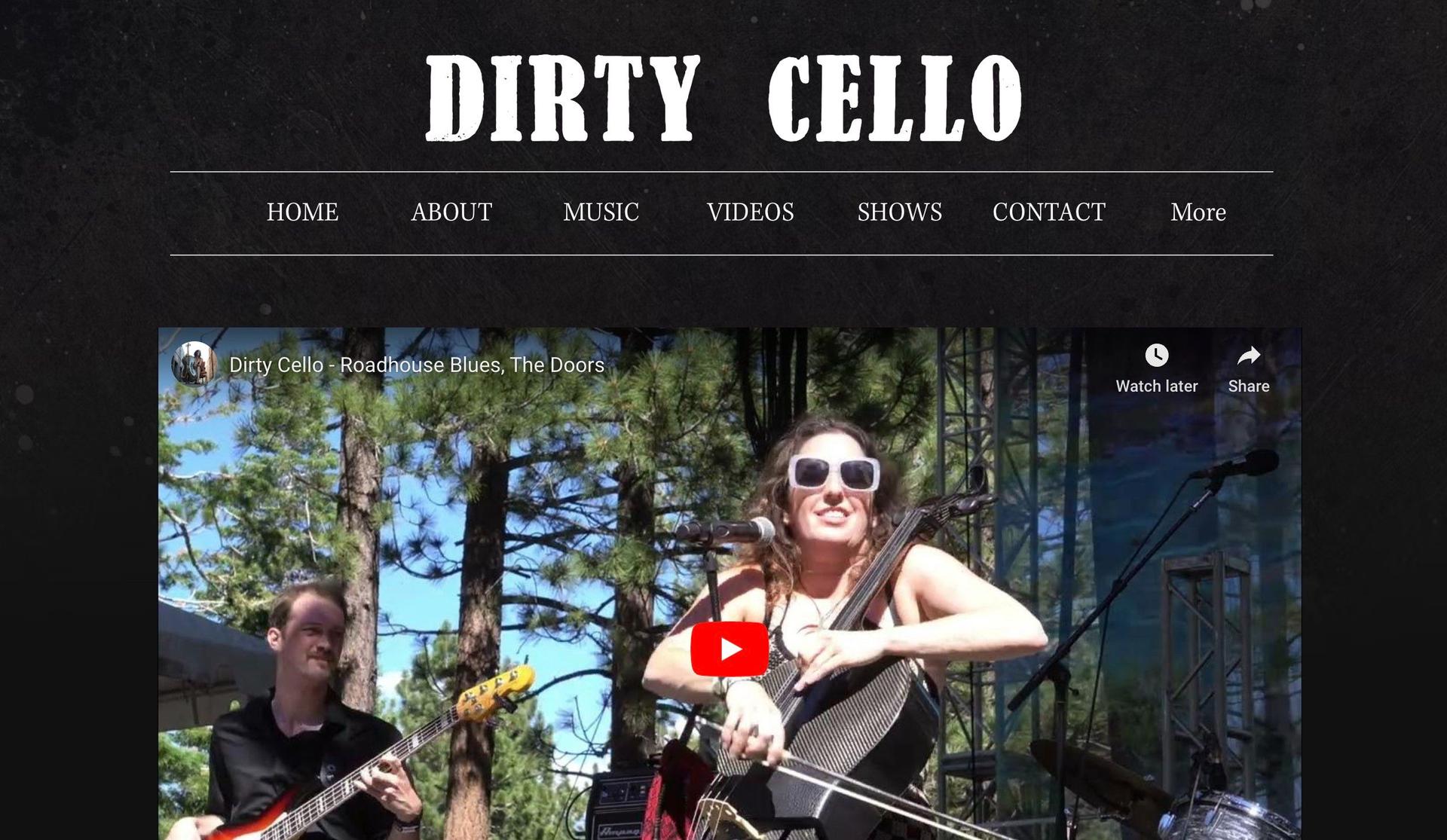 Dirty Cello-musician websites