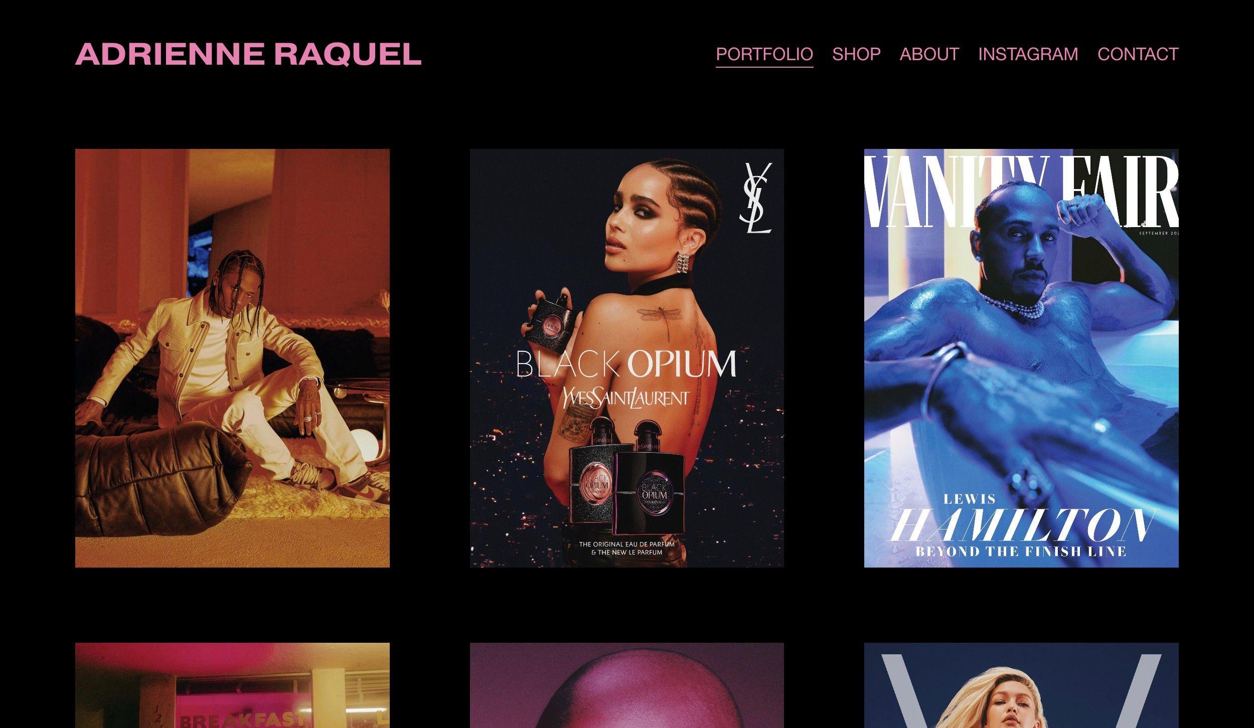 squarespace photography websites