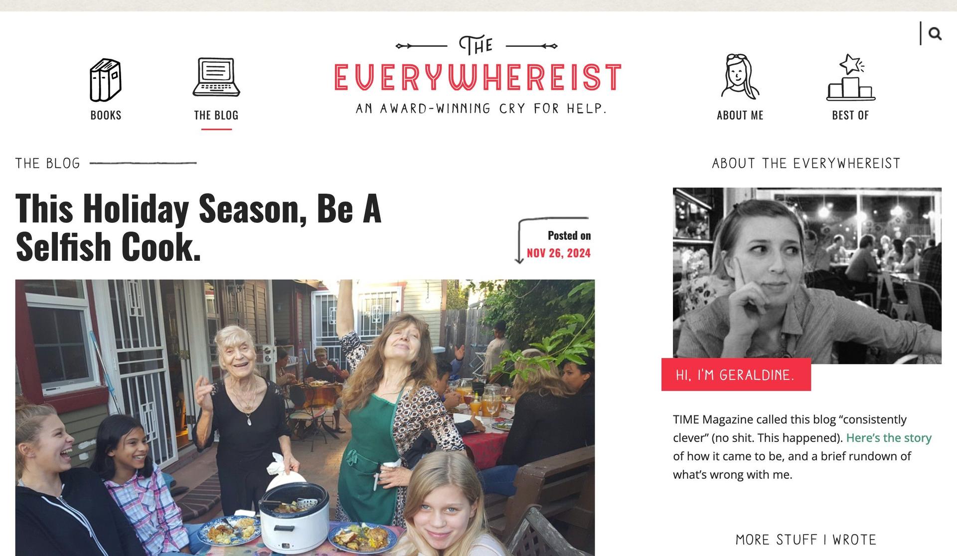 Everywhereist-personal blog examples