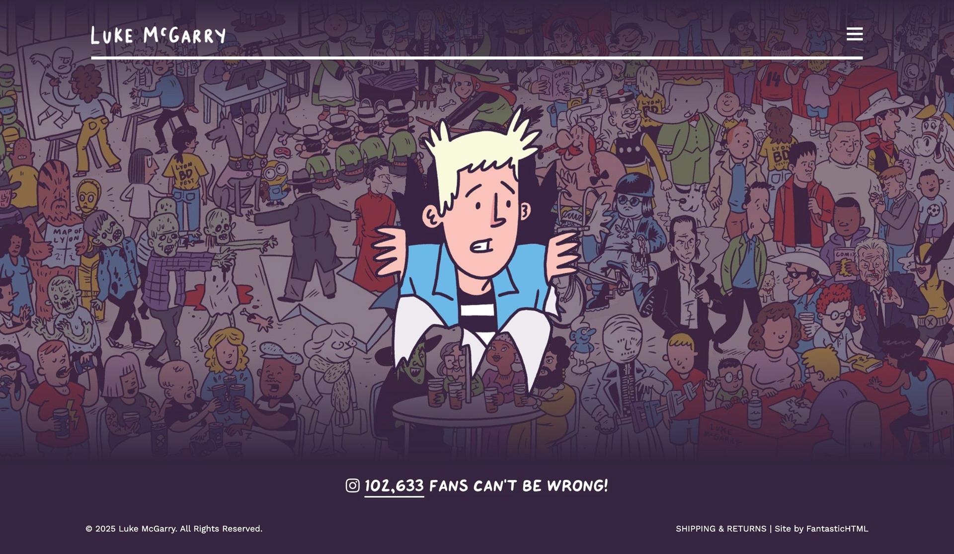 Luke McGarry-cartoonist website portfolios