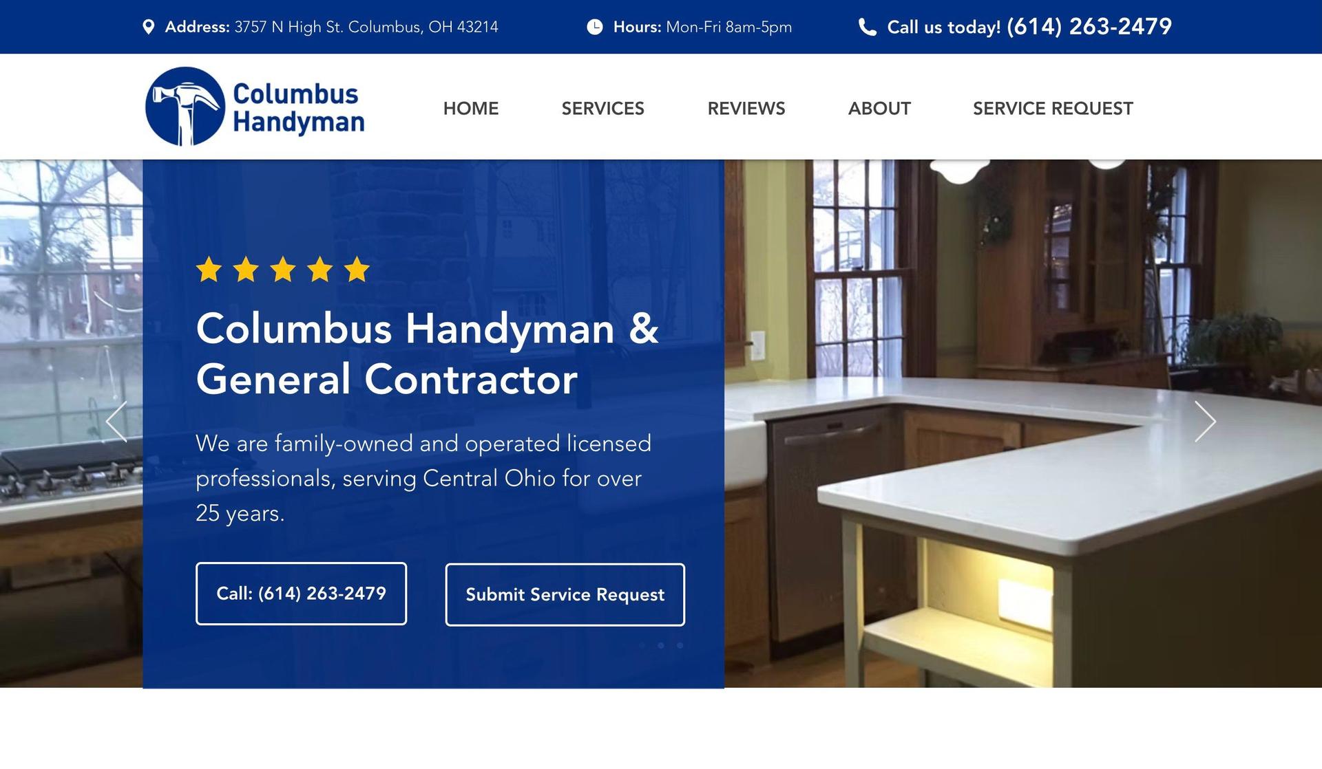 Columbus Handyman-contractor websites