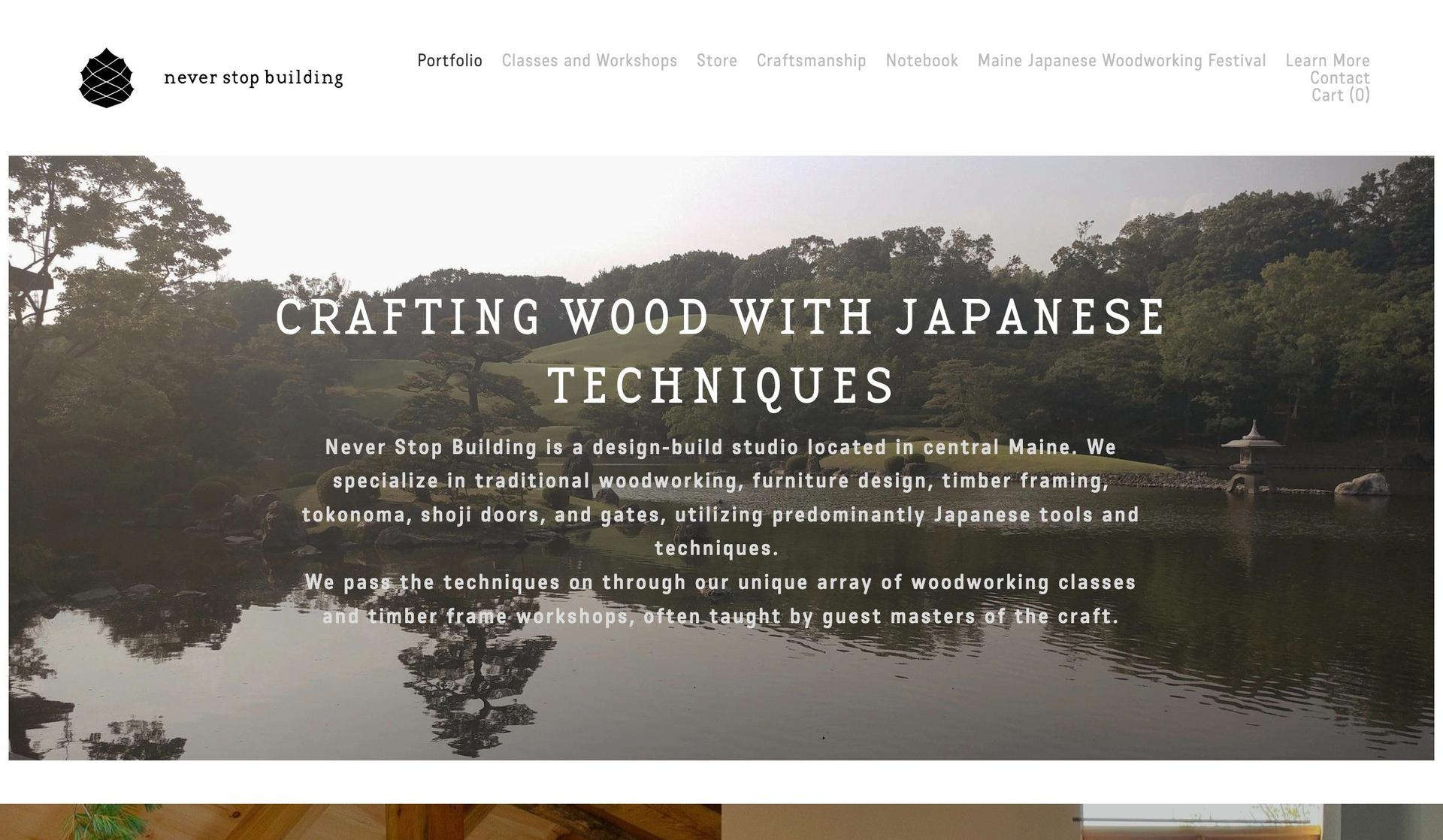 Never Stop Building-contractor websites