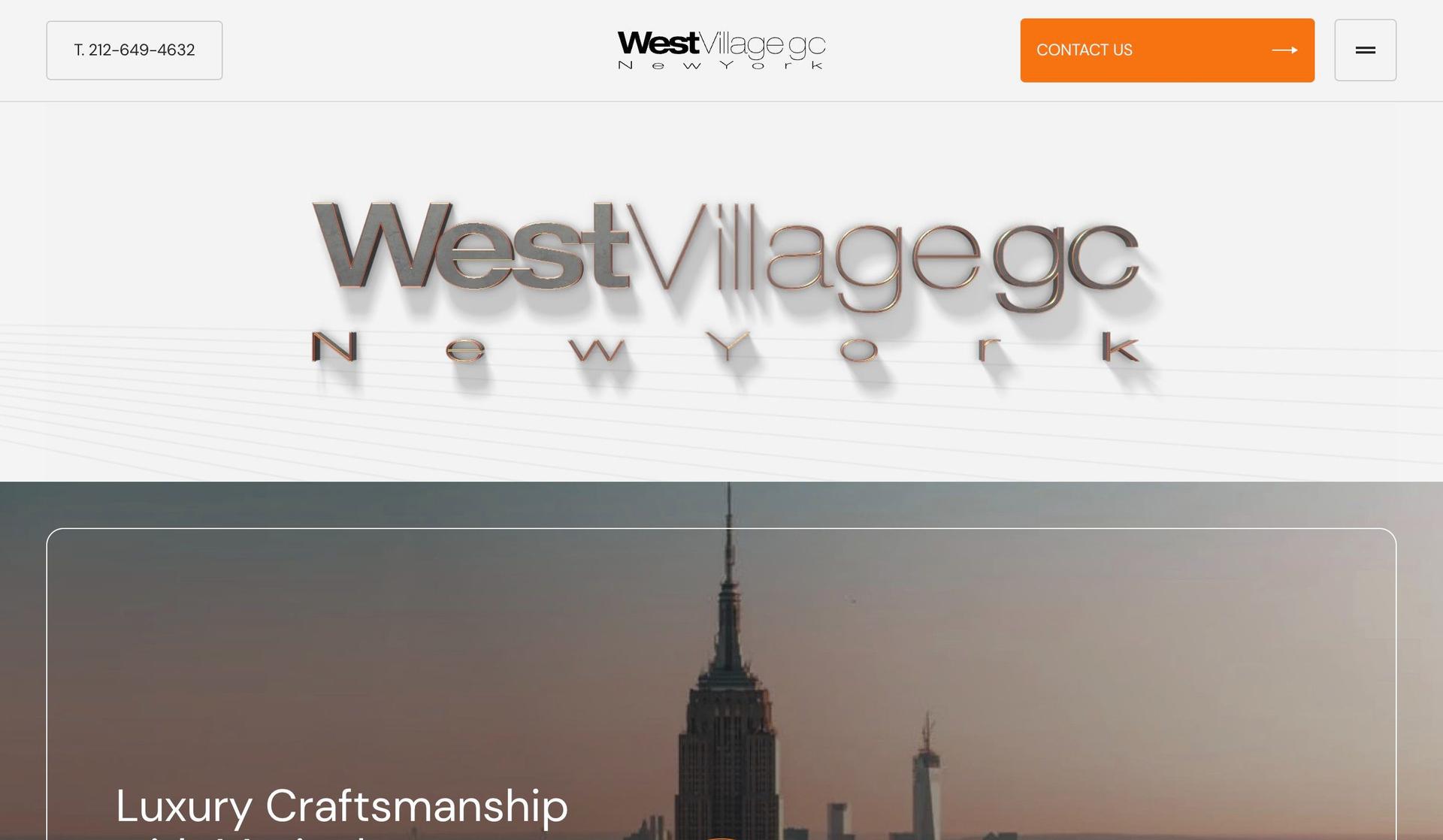 West Village GC-contractor websites