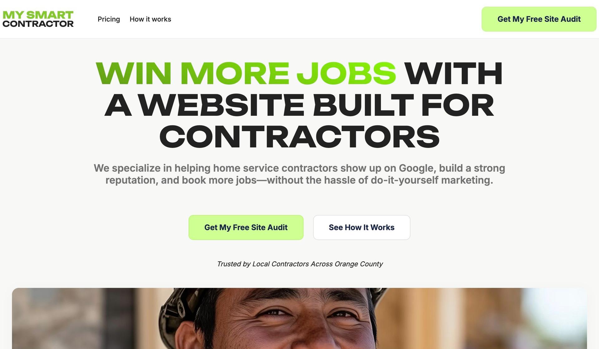 My Smart Contractor-contractor websites