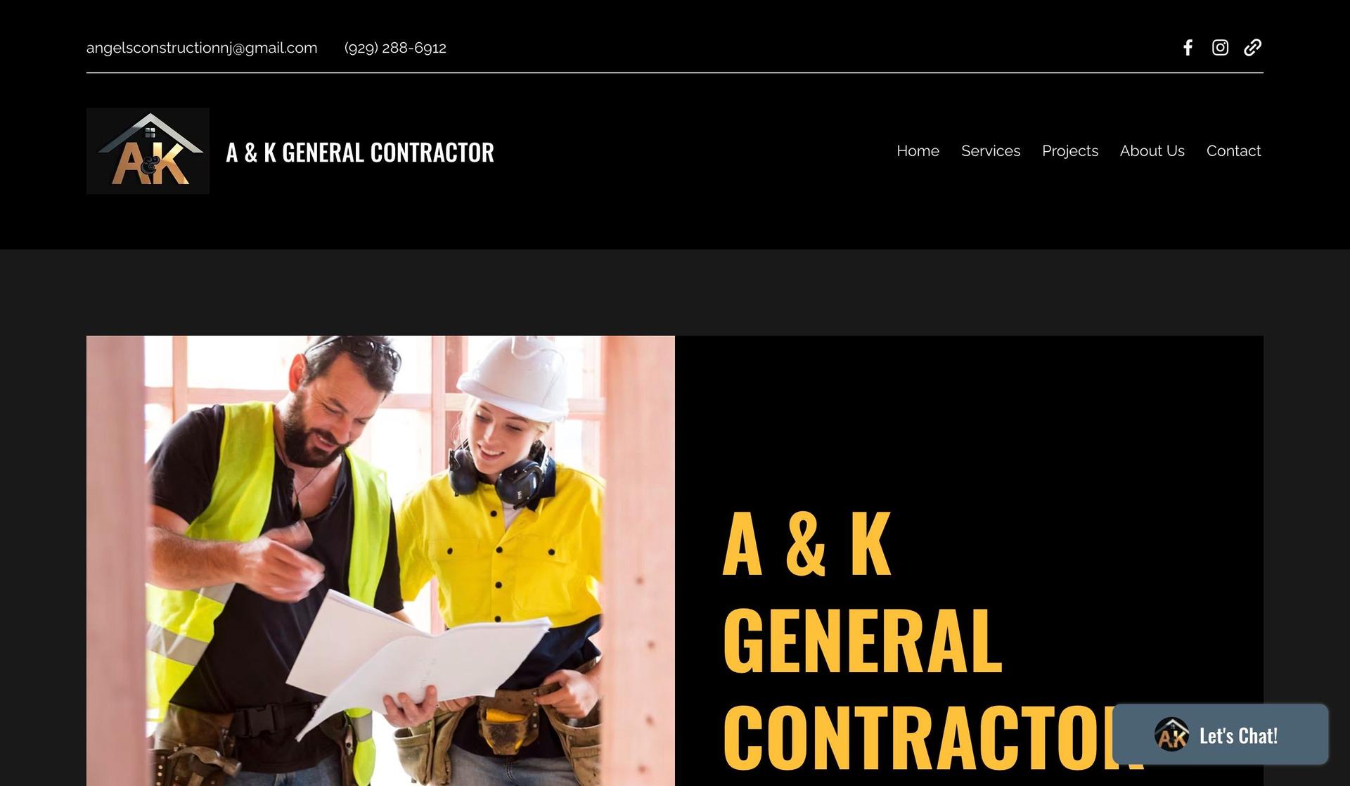 AK General Contractor-contractor websites