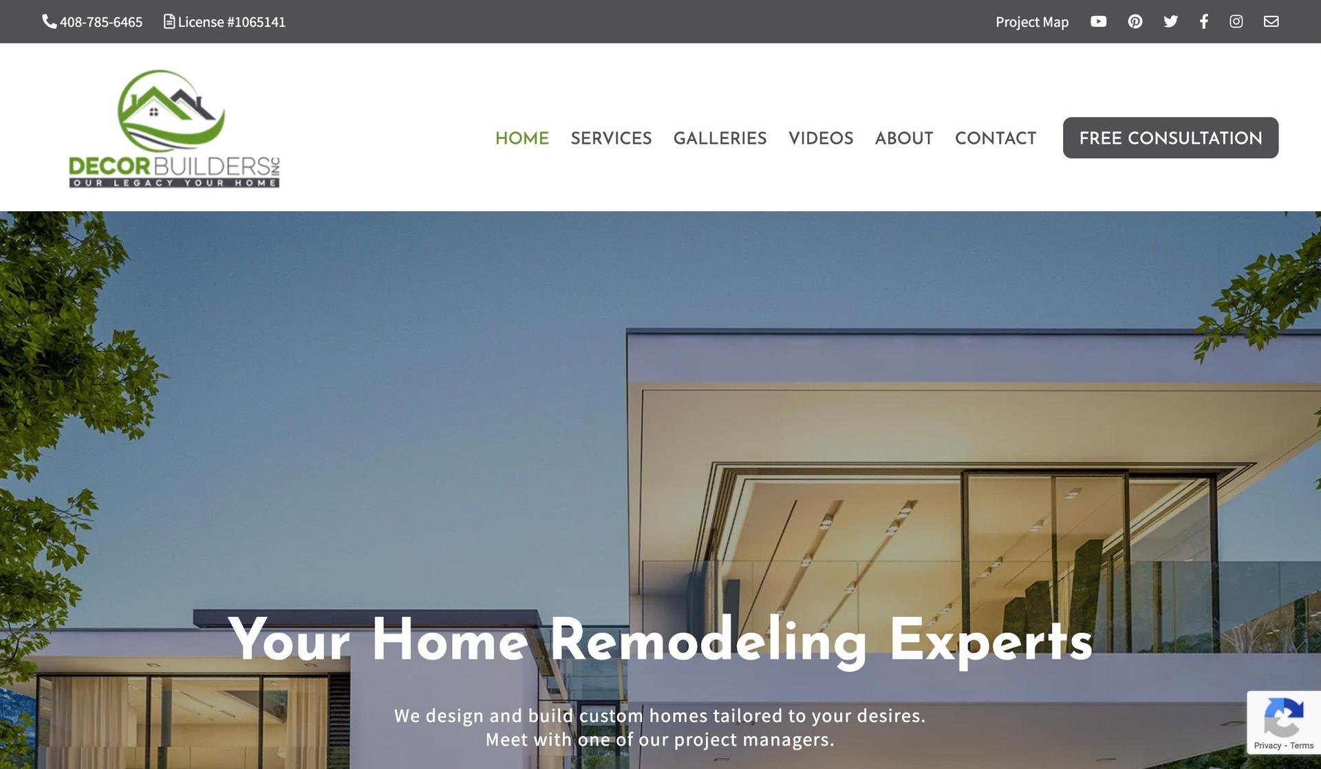 Decor Builders-contractor websites
