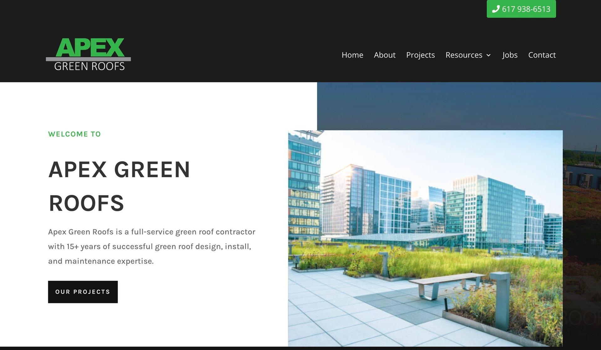 Apex Green Roofs-contractor websites
