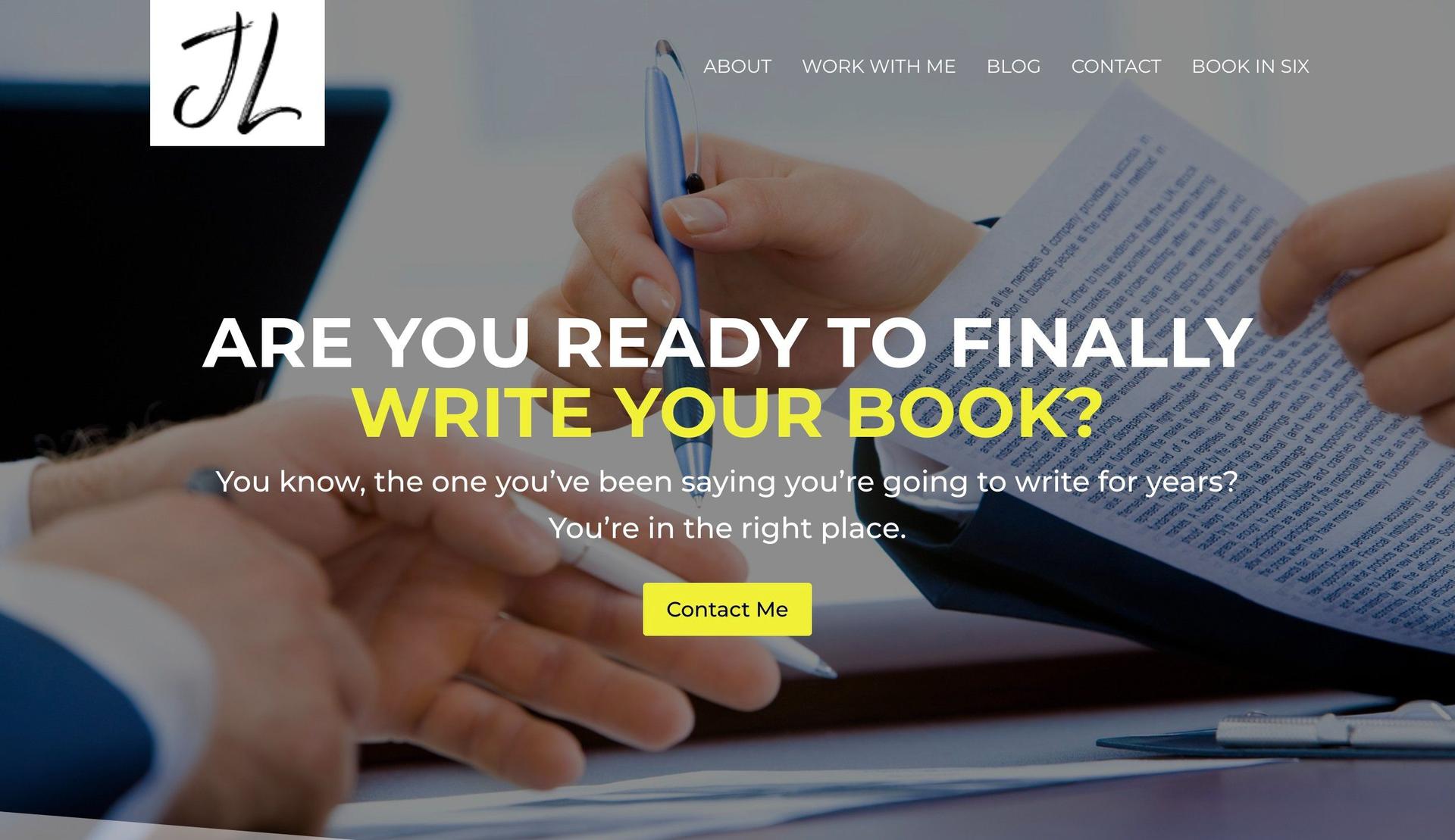 Jennifer Locke Writes-copywriting portfolio examples