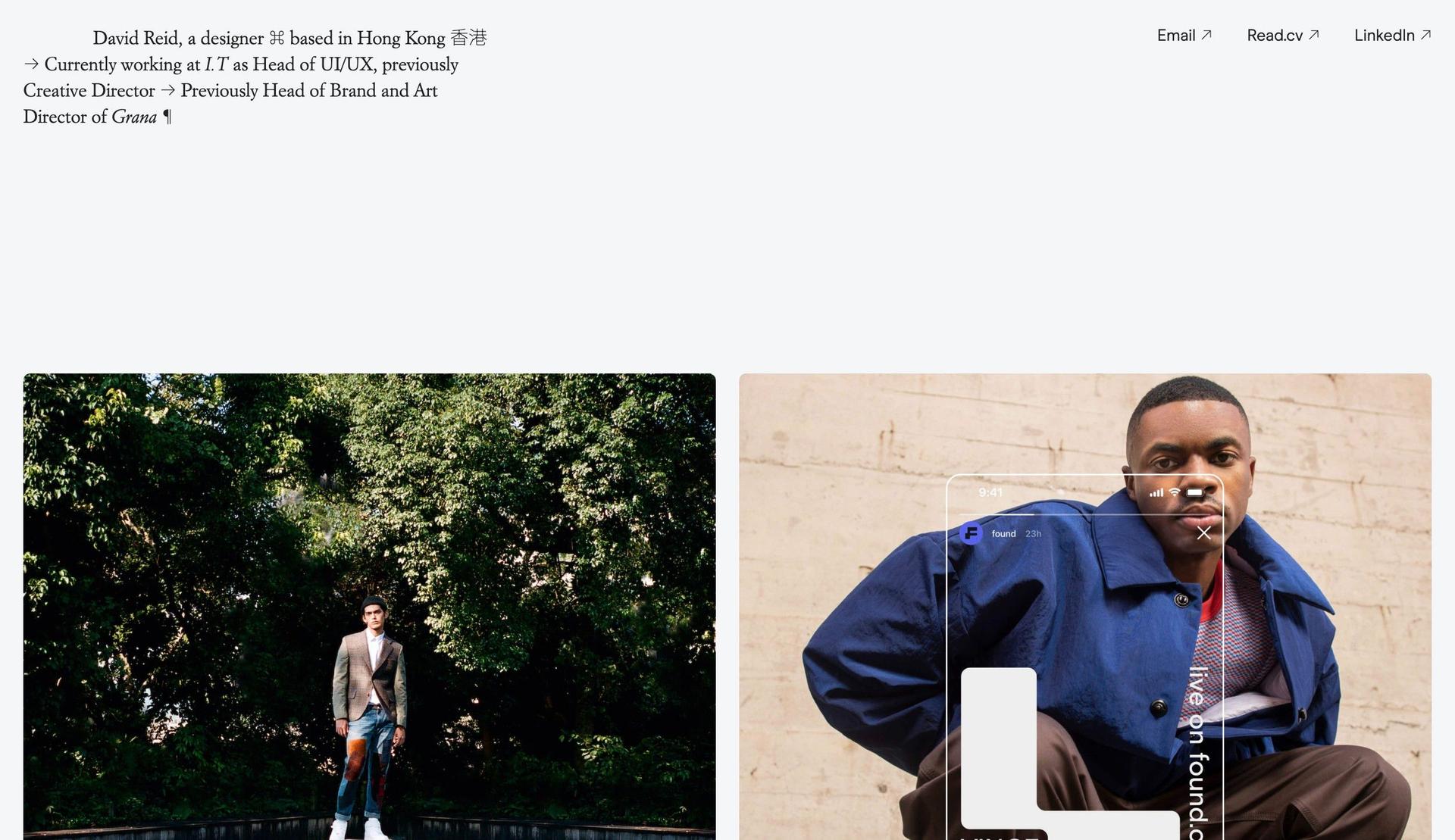 Dave J Reid-creative director portfolios
