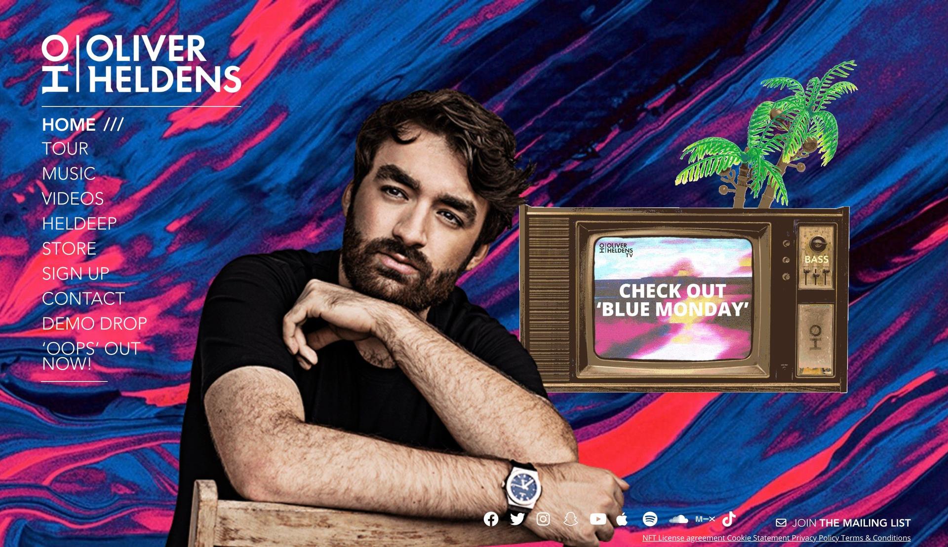 Oliver Heldens-dj websites