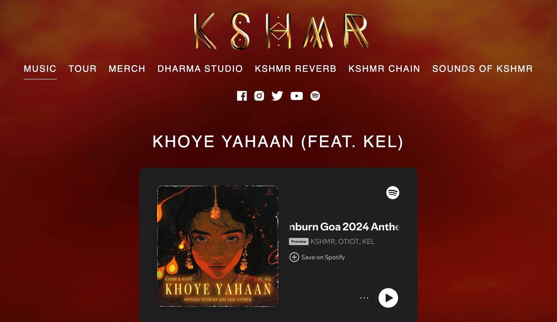 KSHMR-dj websites